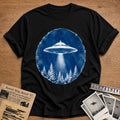 Cyanotype UFO 13 T-Shirt - Black