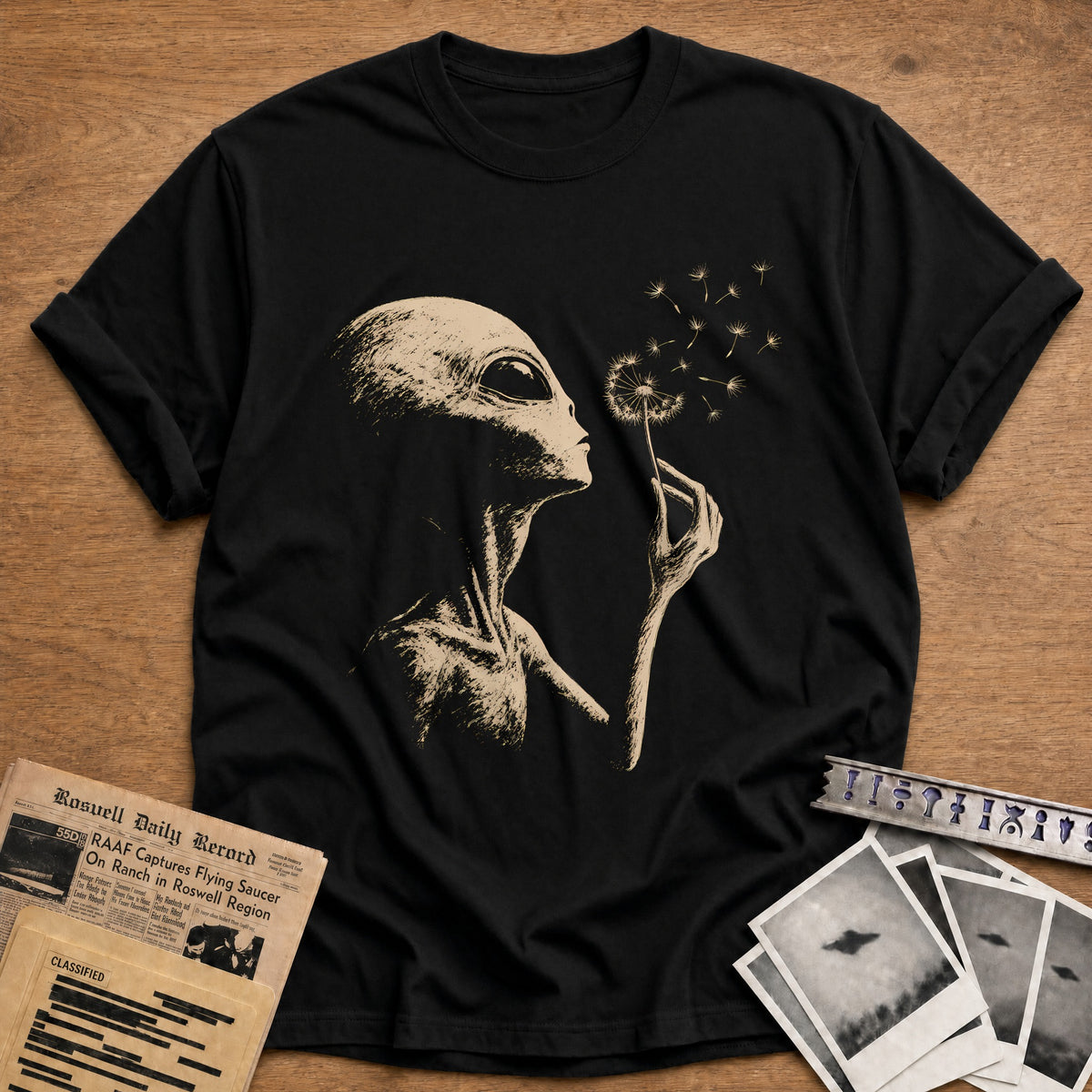Dandelion 86 T-Shirt - Black