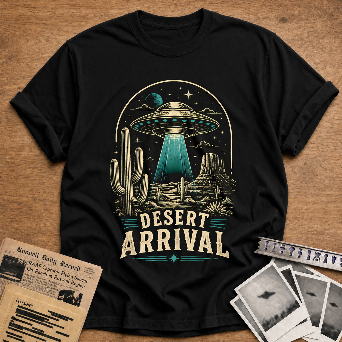 Desert Arrival 93 T-Shirt - Black