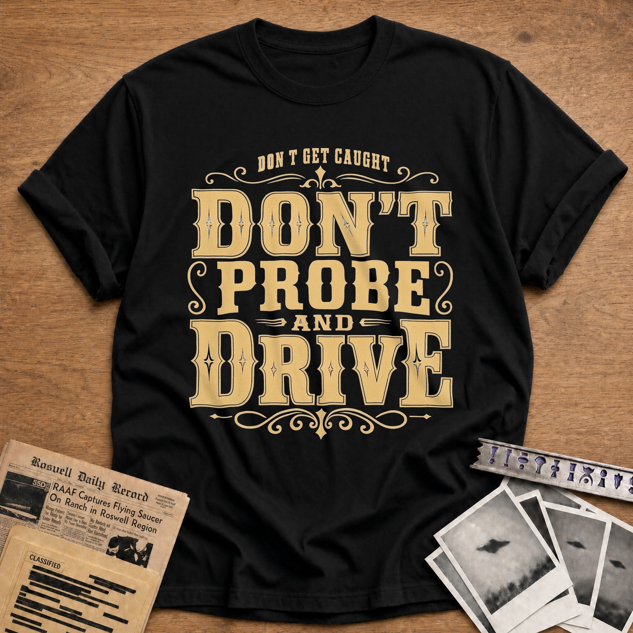 Dont Probe And Drive 02 - Black