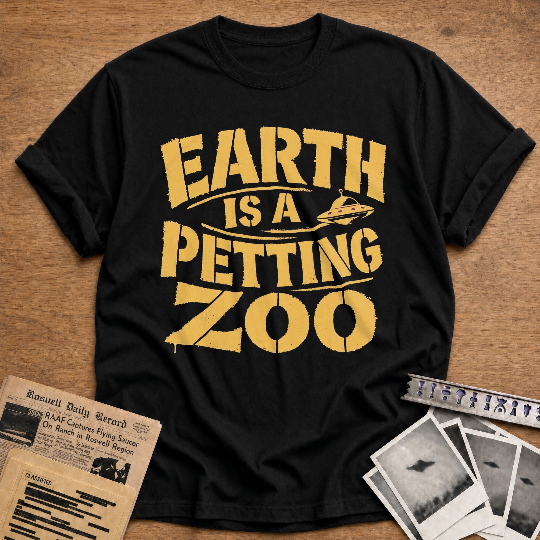 Earth Is A Petting Zoo 01 - Black