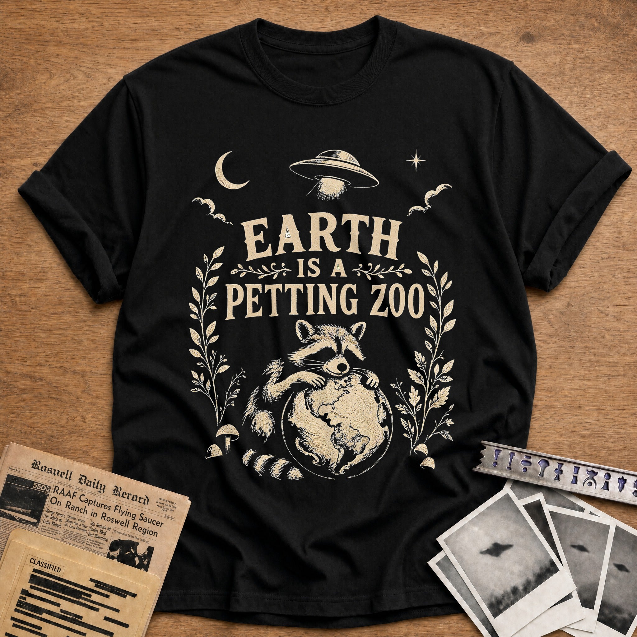 Earth Is A Petting Zoo 02 - Black