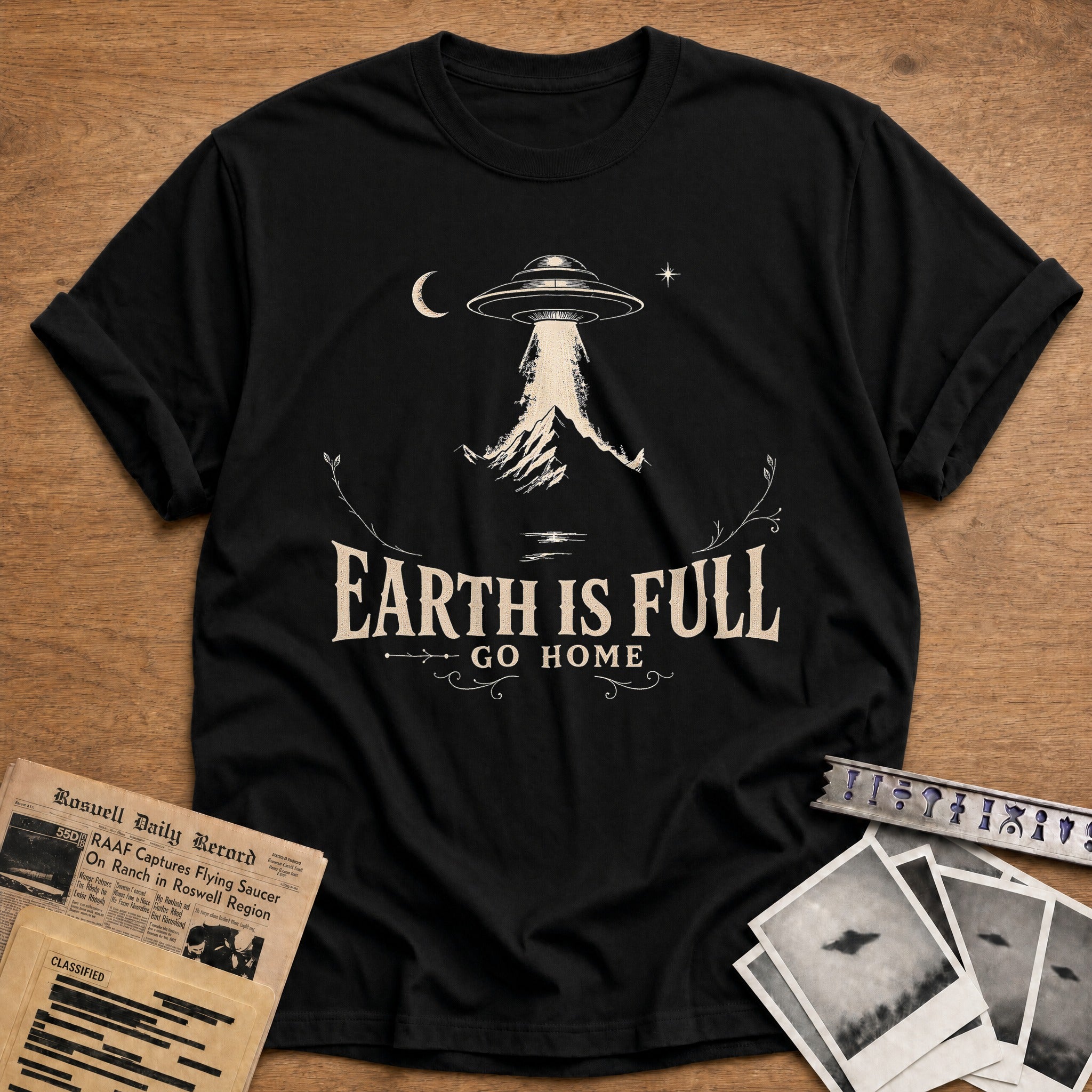 Earth Is Full 02 - Black