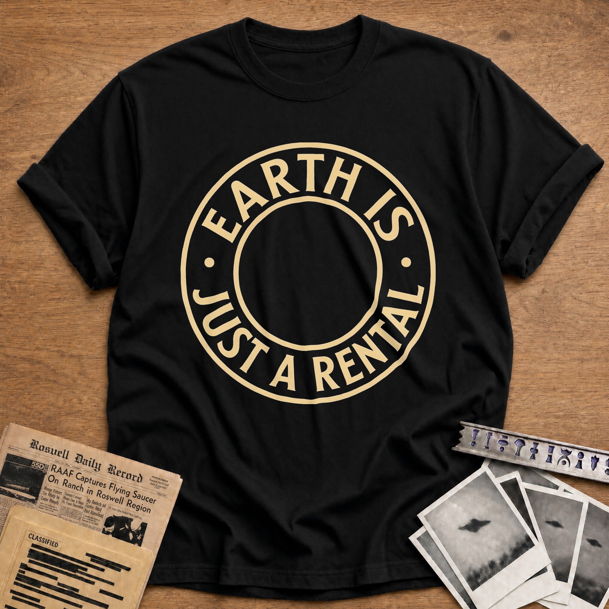 Earth Is Just A Rental 03 - Black