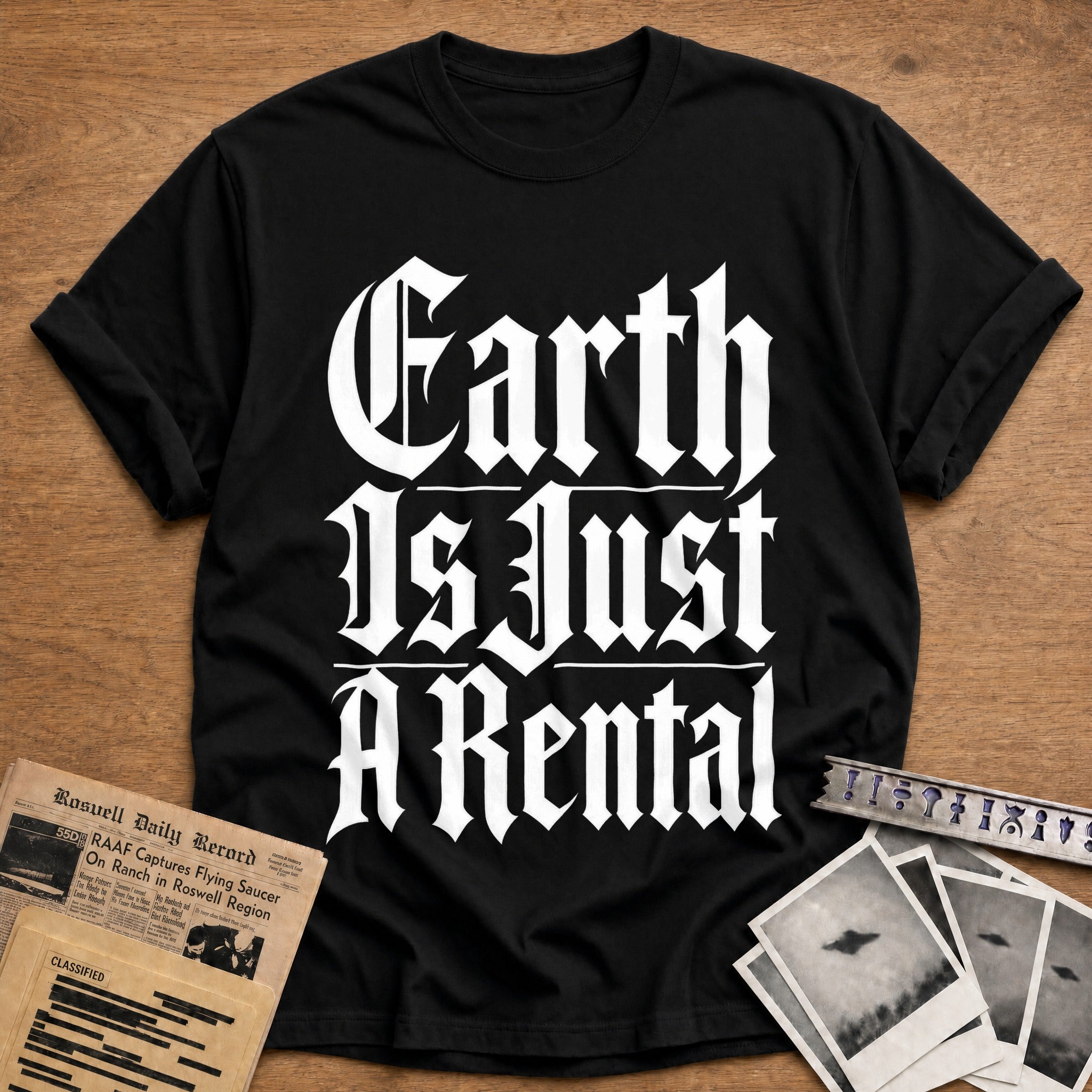 Earth Is Just A Rental 04 - Black