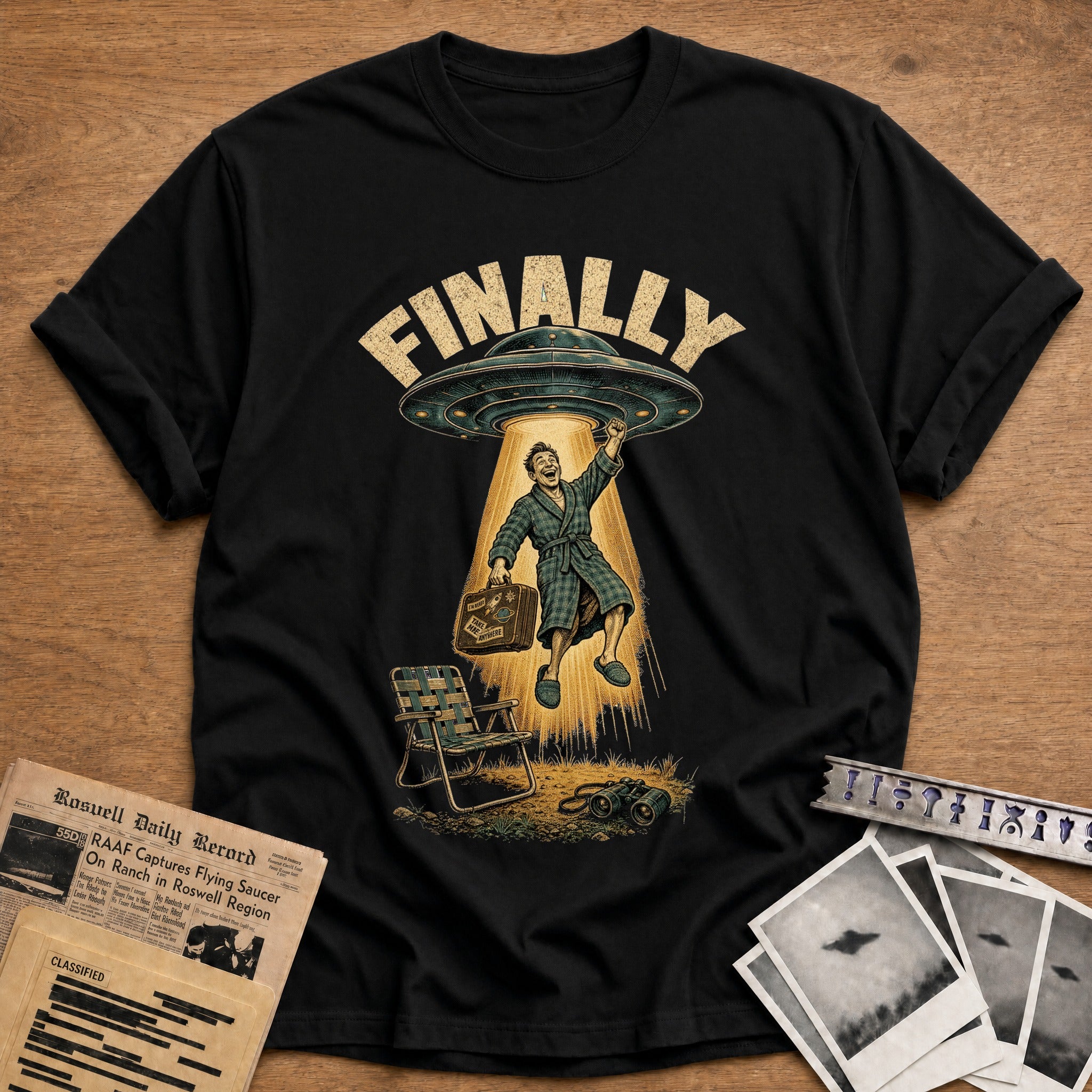 Finally Im Ready Take Me Anywhere - Black