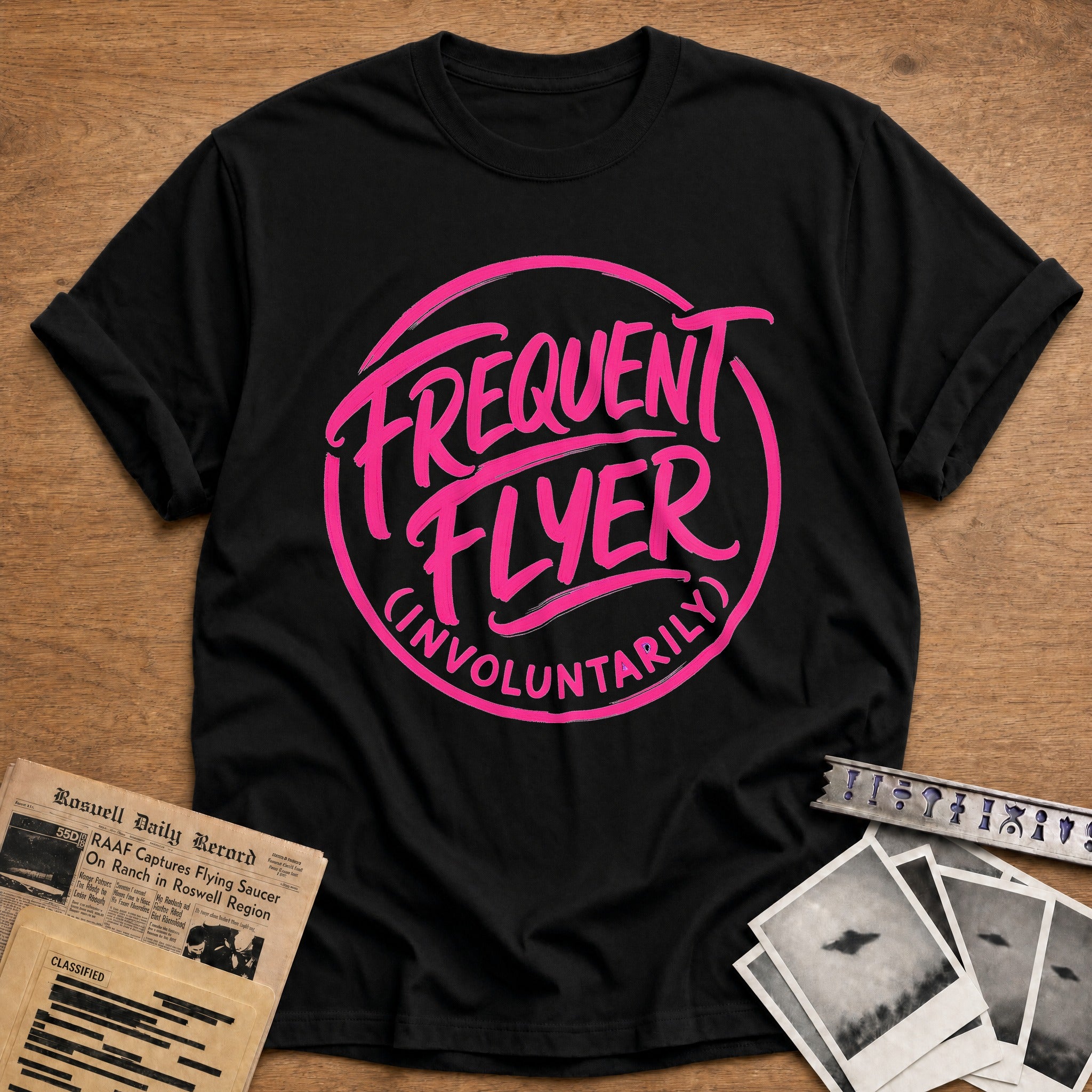 Frequent Flyer Involuntarily - Black