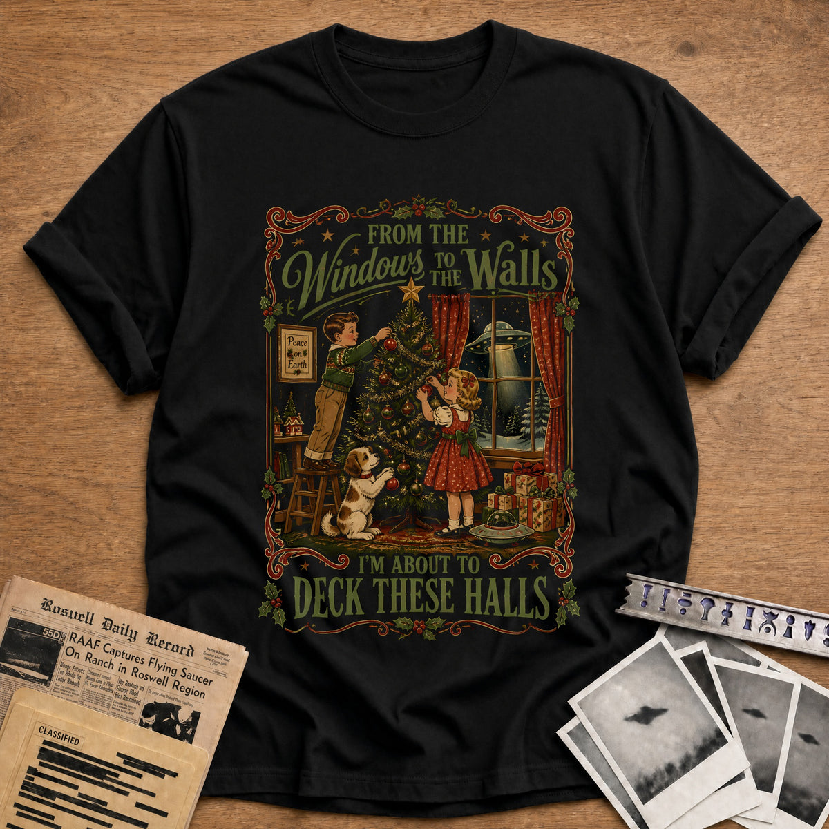 From The Windows To The Walls 78 T-Shirt - Black