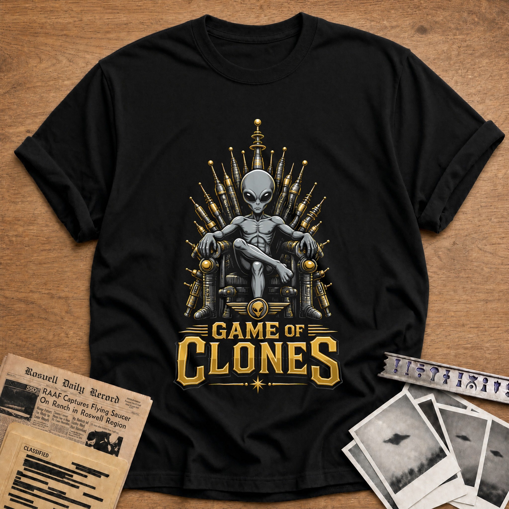 Game Of Clones 64 T-Shirt - Black