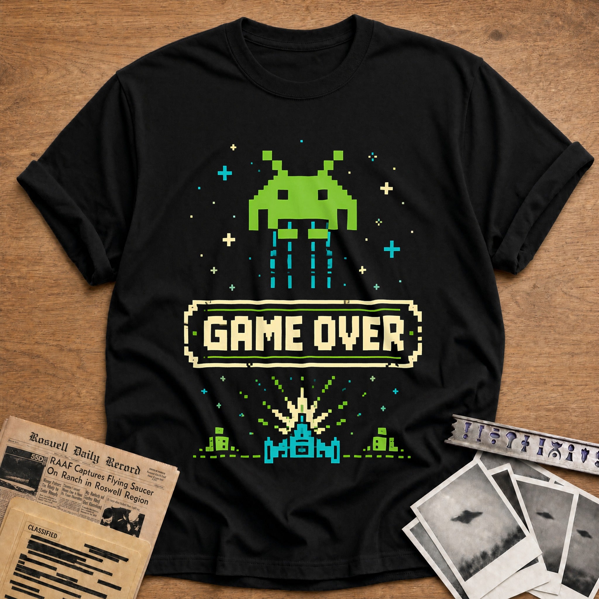 Game Over T-Shirt - Black