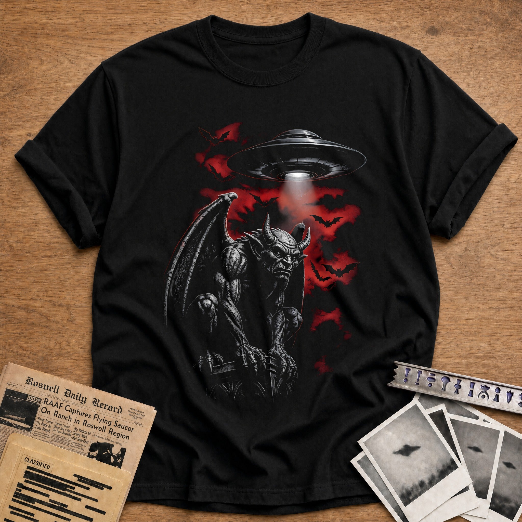 Gargoyle Ufo Bats 26 - Black