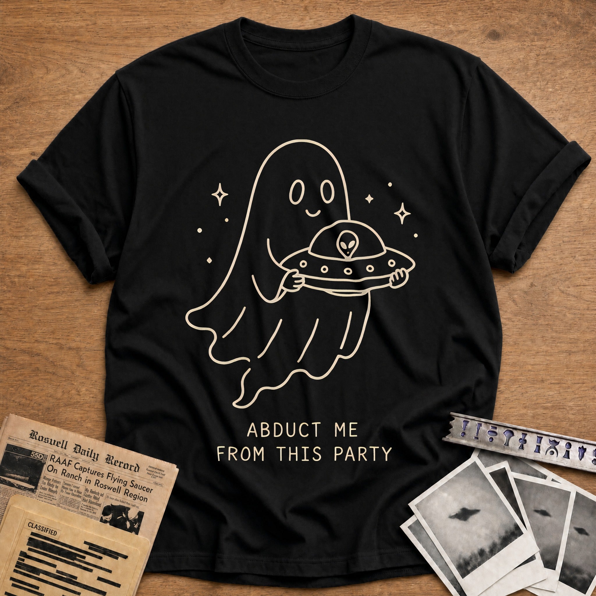 Ghost Abduct Me Party 23 - Black