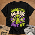 Growing Older Groovy 36 T-Shirt - Black