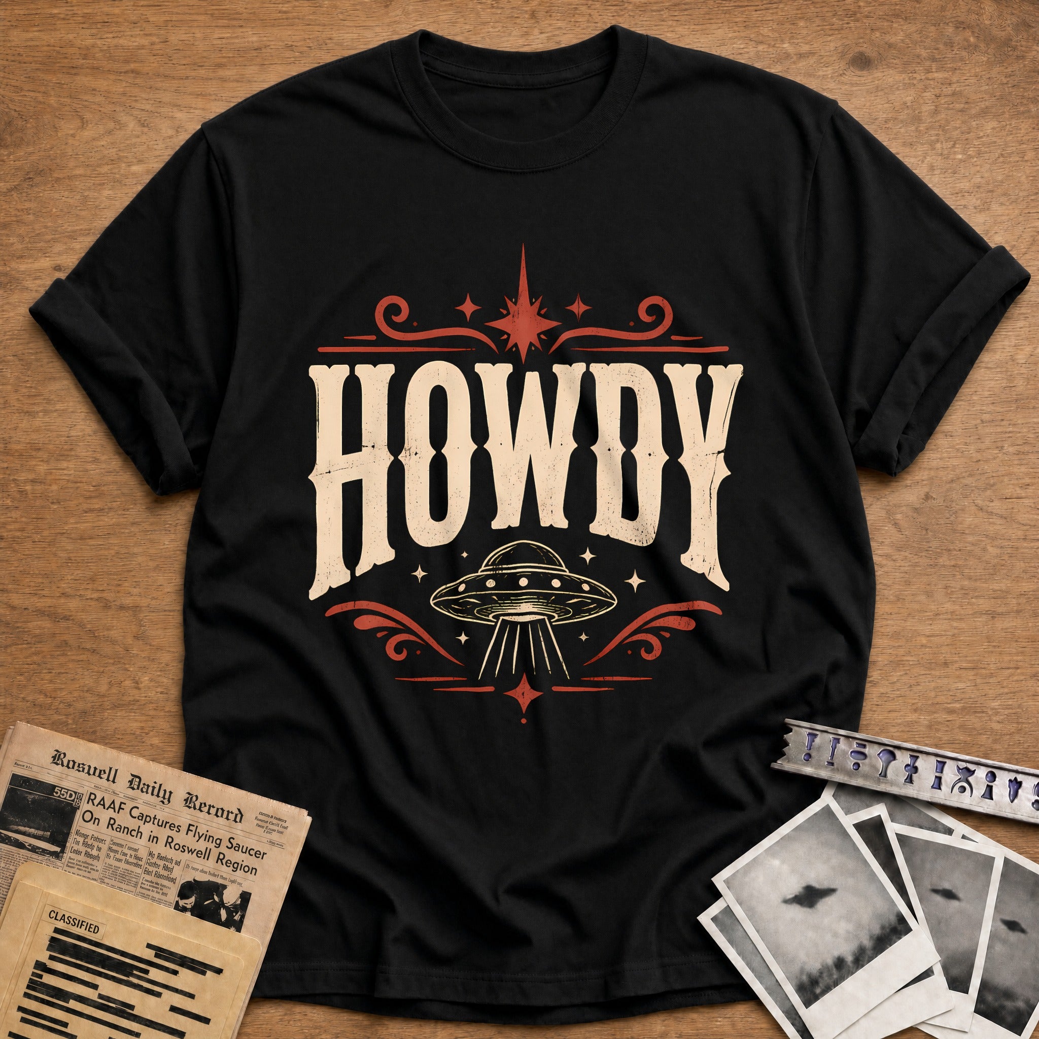 Howdy 82 T-Shirt - Black