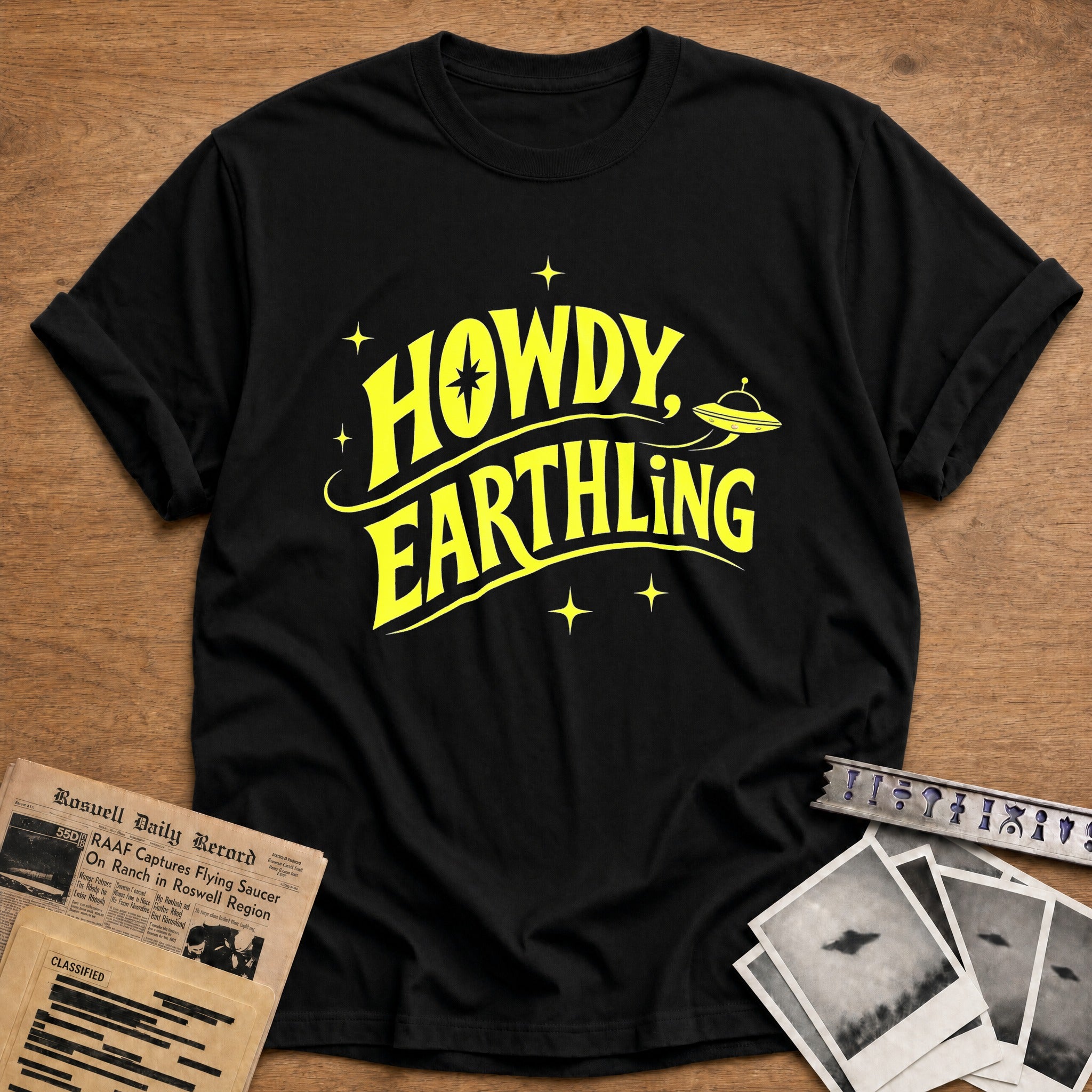 Howdy, Earthling - Black