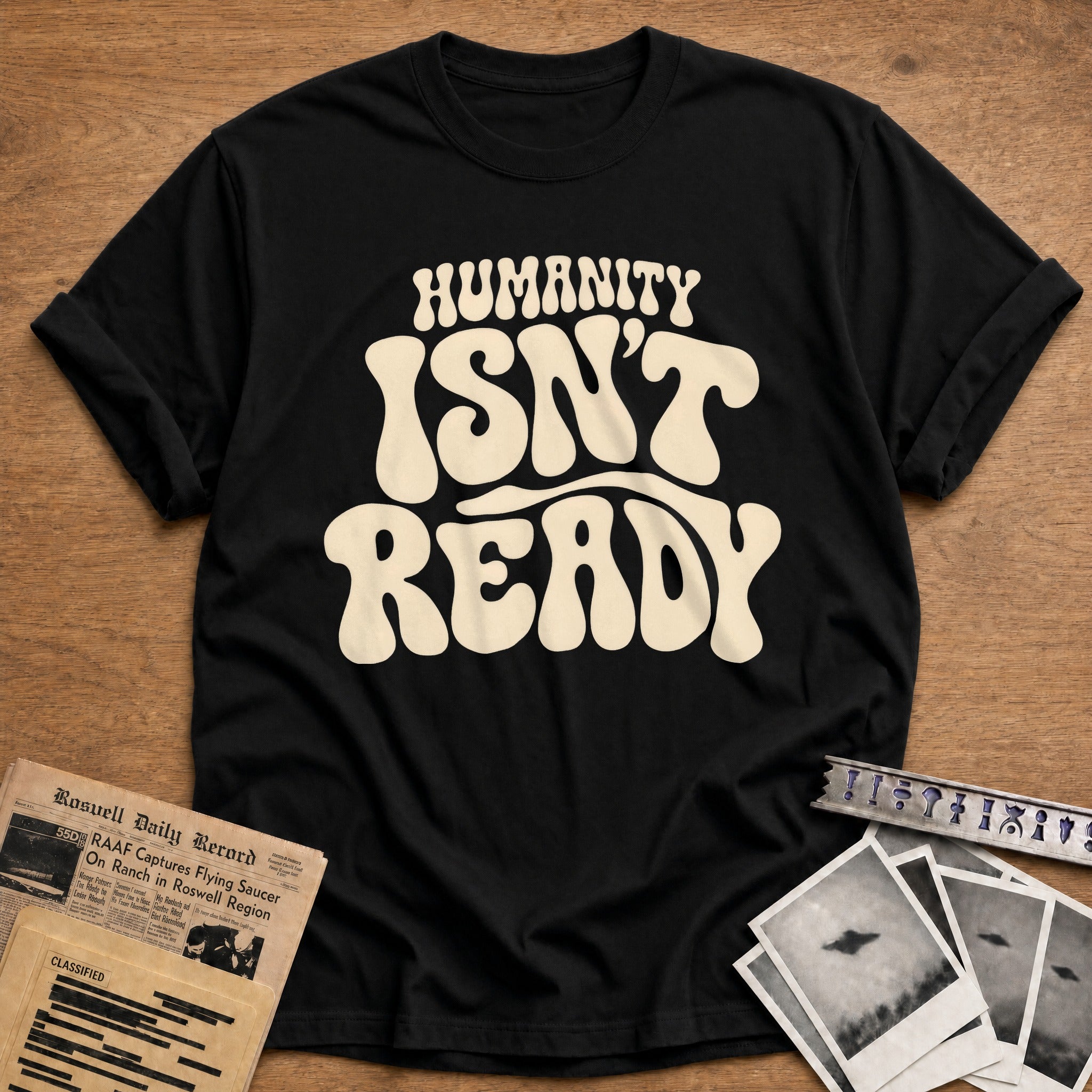 Humanity Is Not Ready - Black