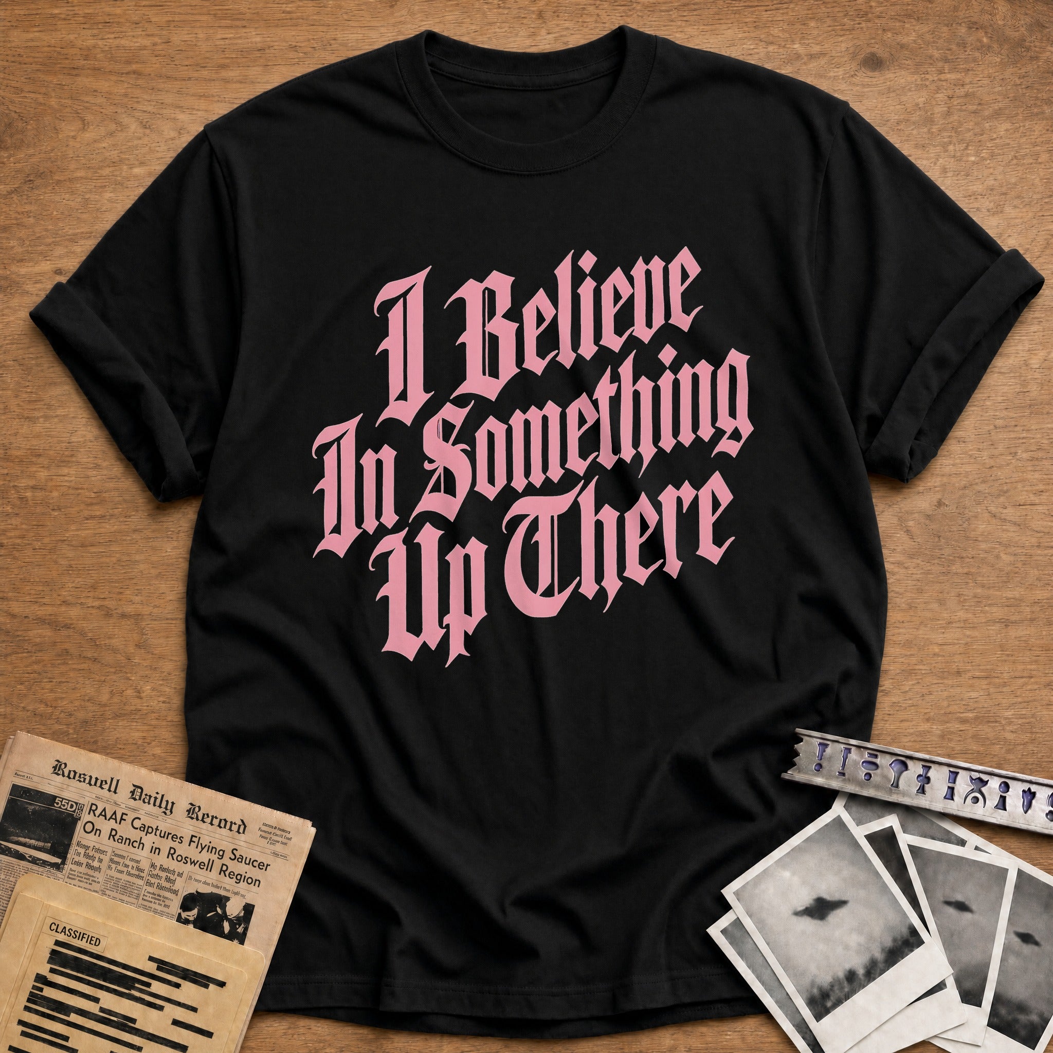 I Believe In Something Up There 01 - Black