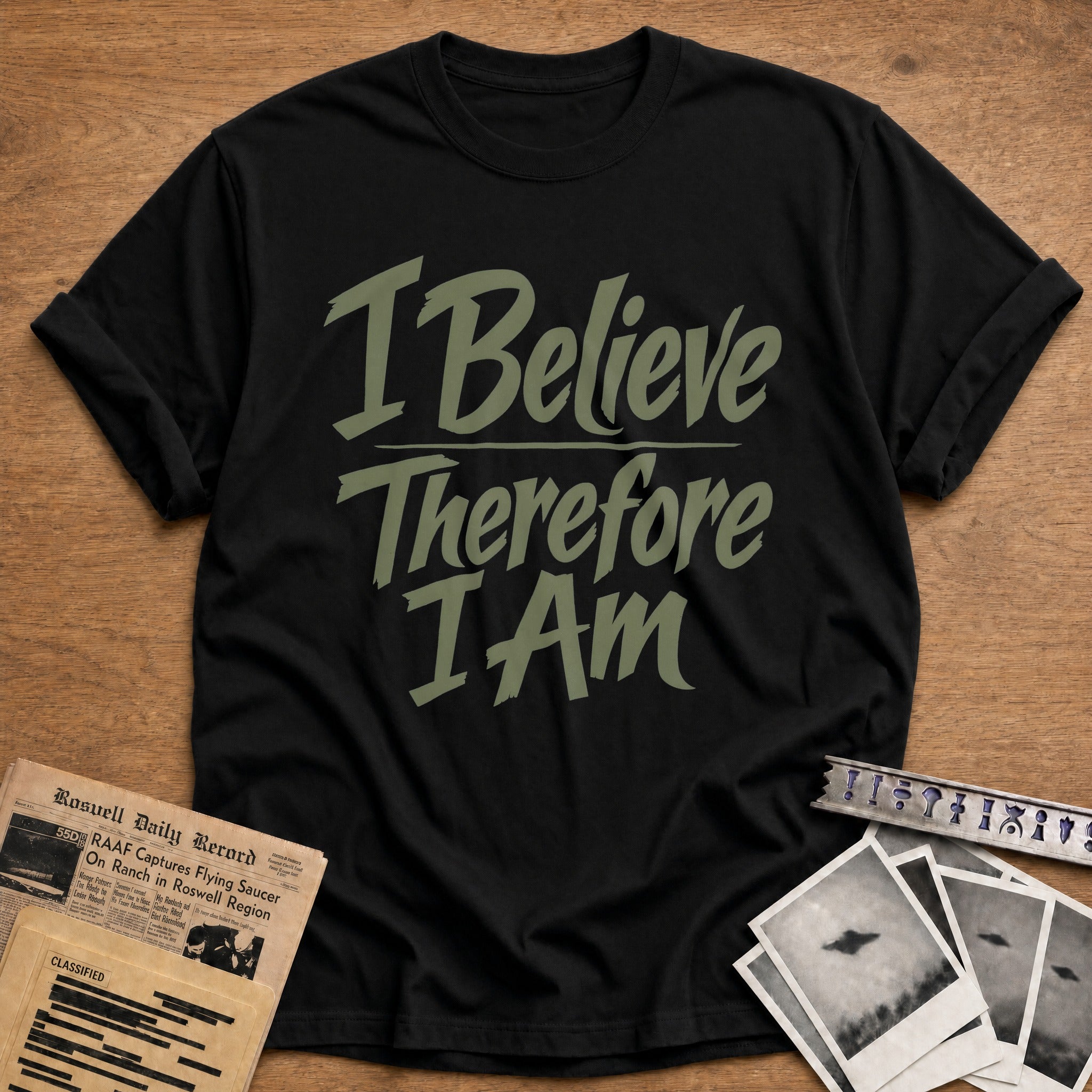 I Believe Therefore I Am 01 - Black