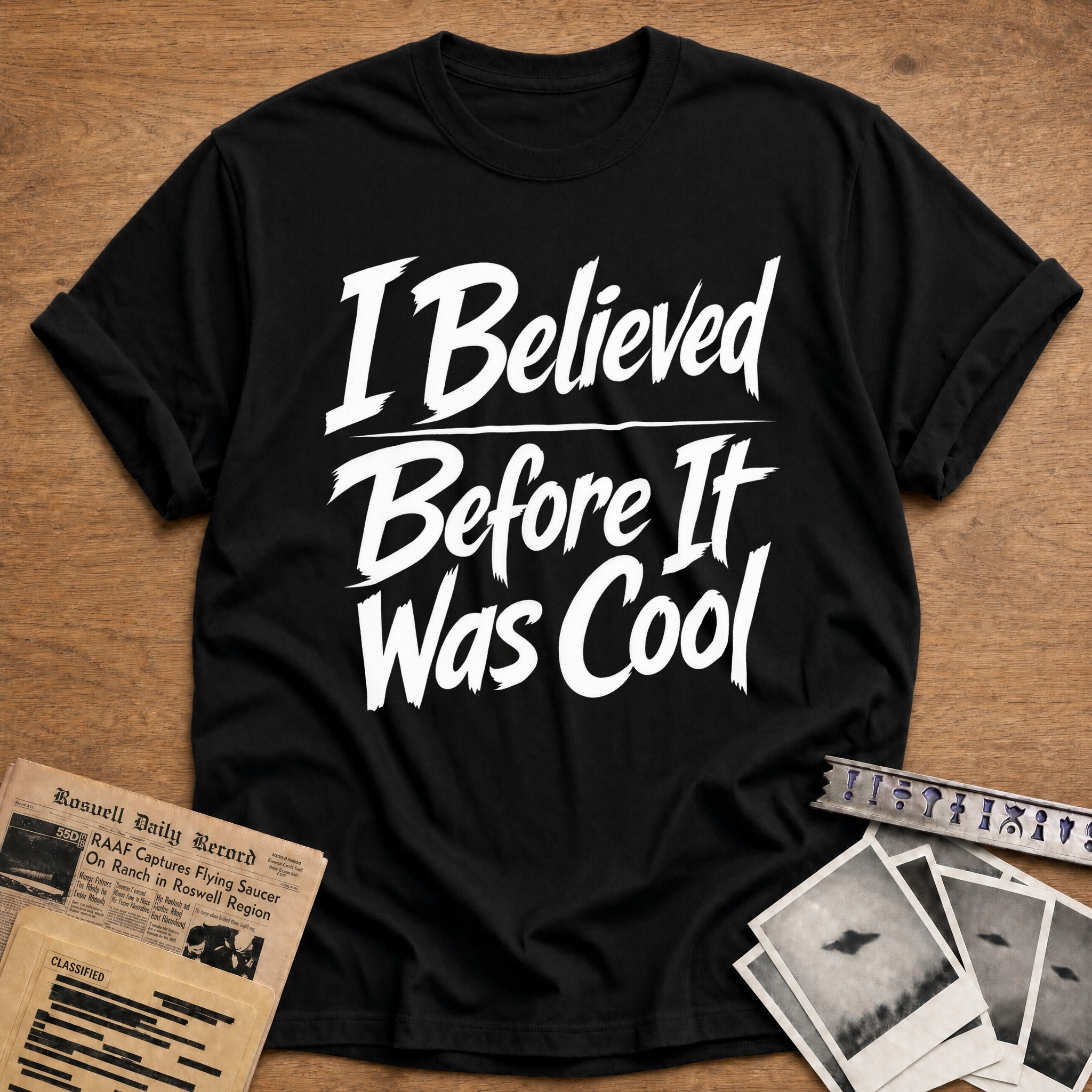 I Believed Before It - Black
