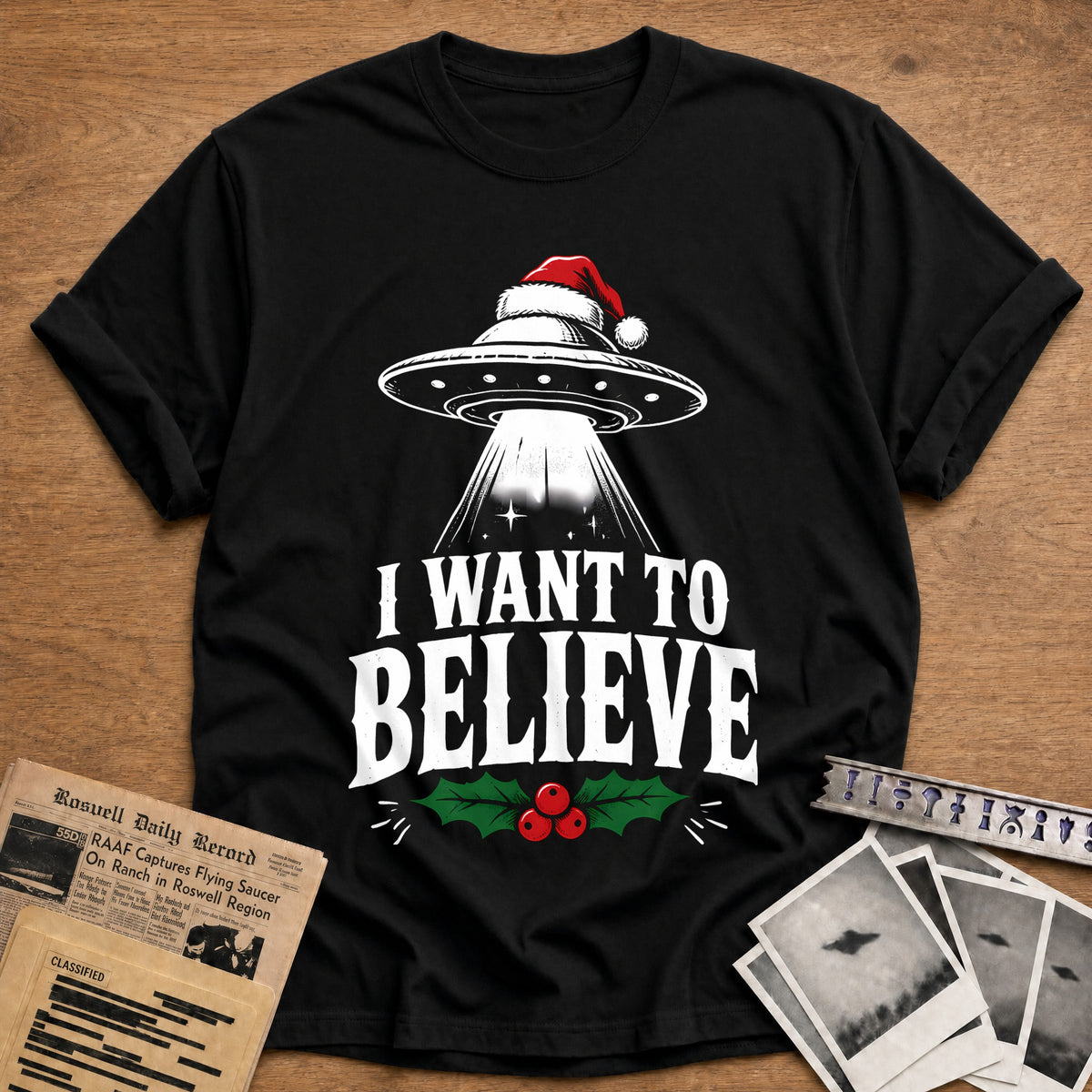 I Want To Believe 72 T-Shirt - Black