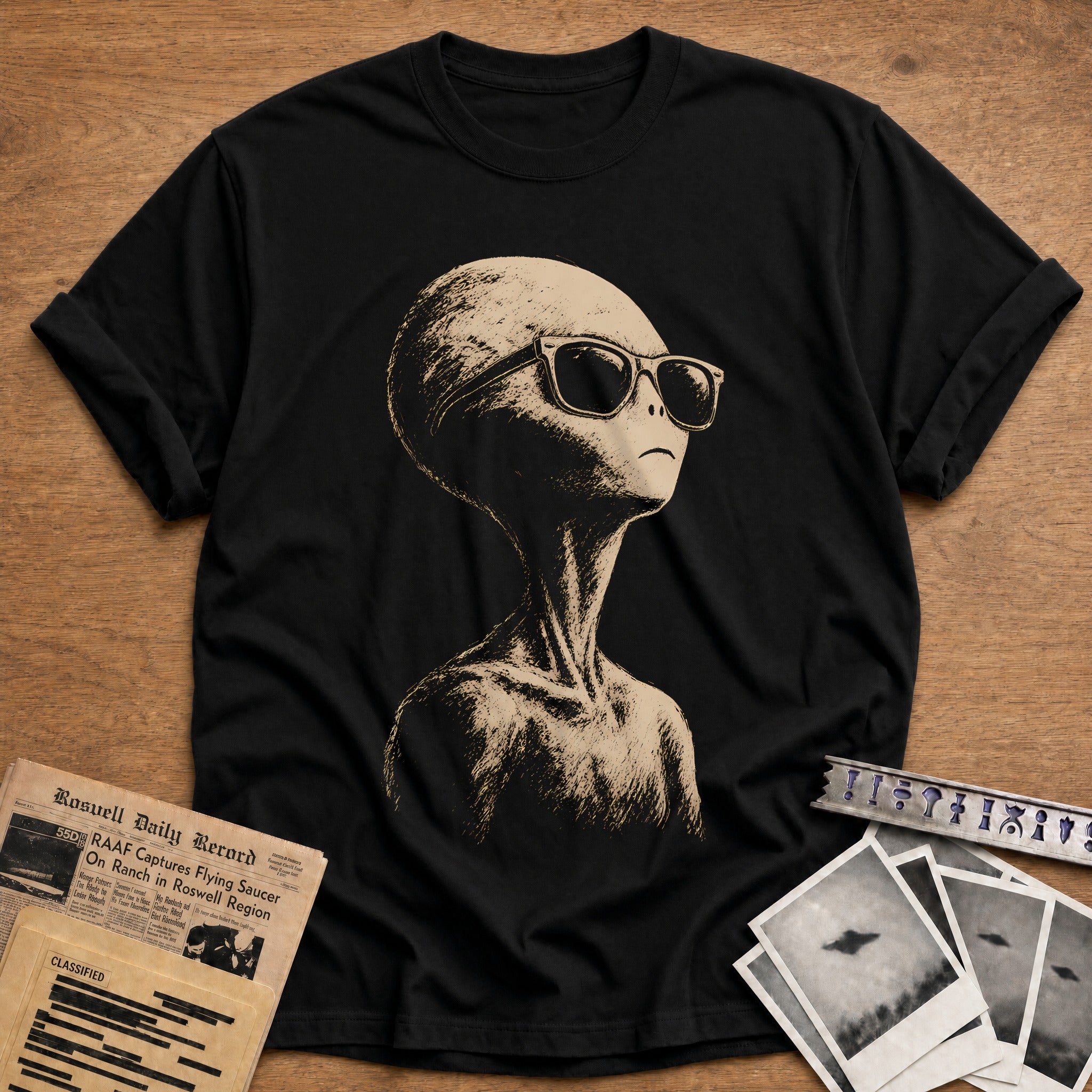 Intellectually Curious T-Shirt - Black