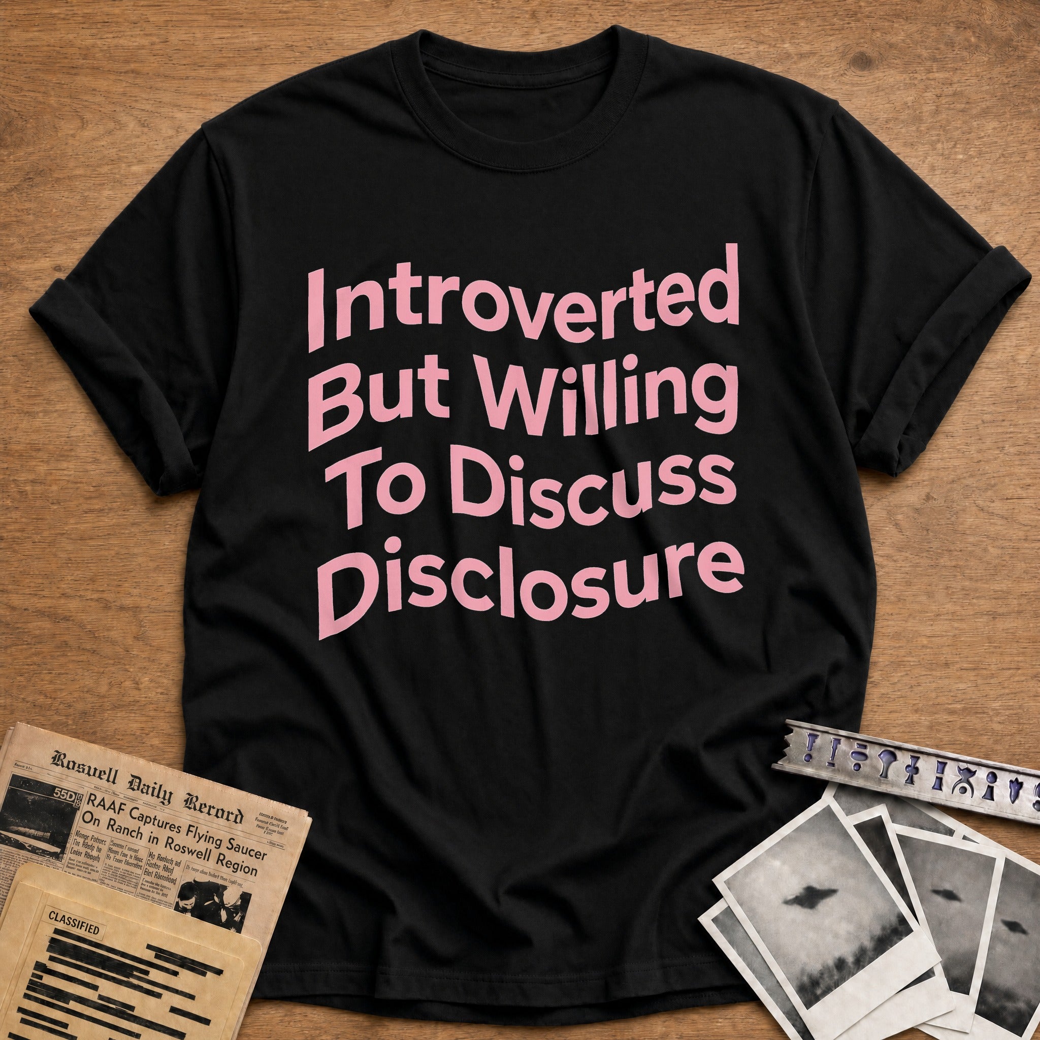 Introverted But Willing To Discuss Disclosure - Black