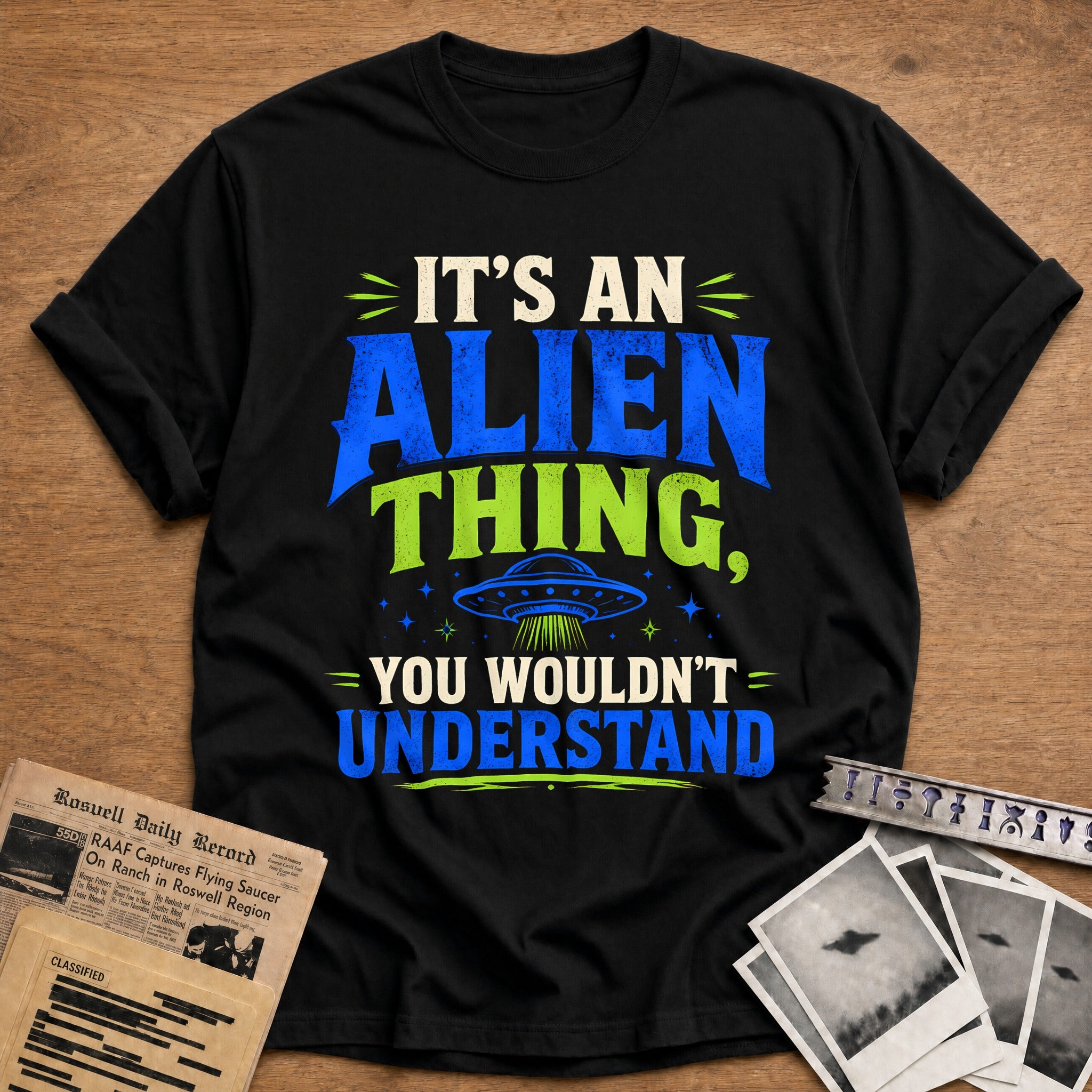 It S An Alien Thing You Wouldn T Understand 86 T-Shirt - Black