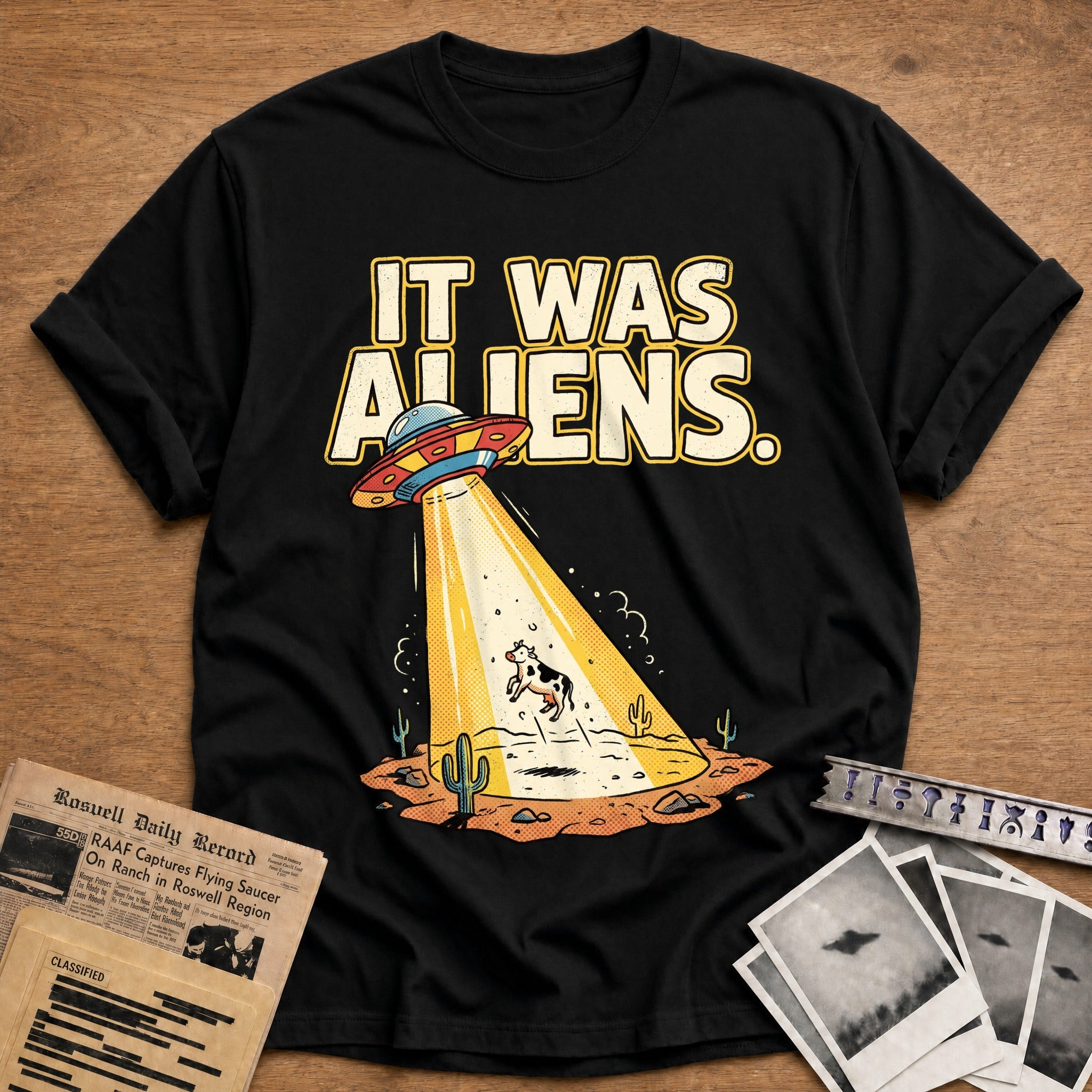 It Was Aliens - Black