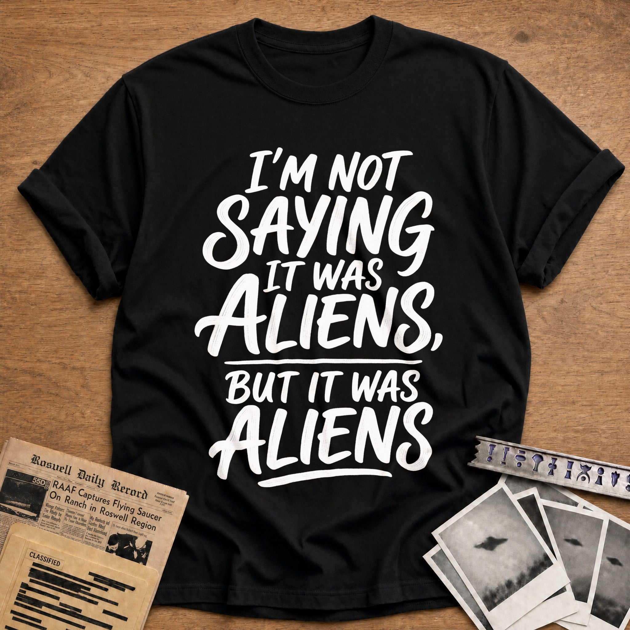 It Was Aliens, But - Black
