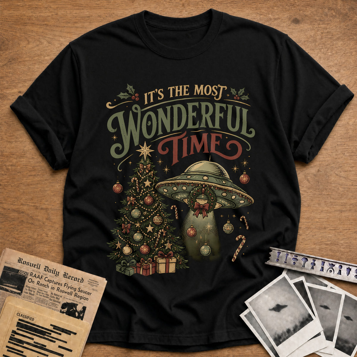 It's The Most Wonderful Time 35 T-Shirt - Black