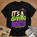 Its Giving Abducted 52 T-Shirt - Black