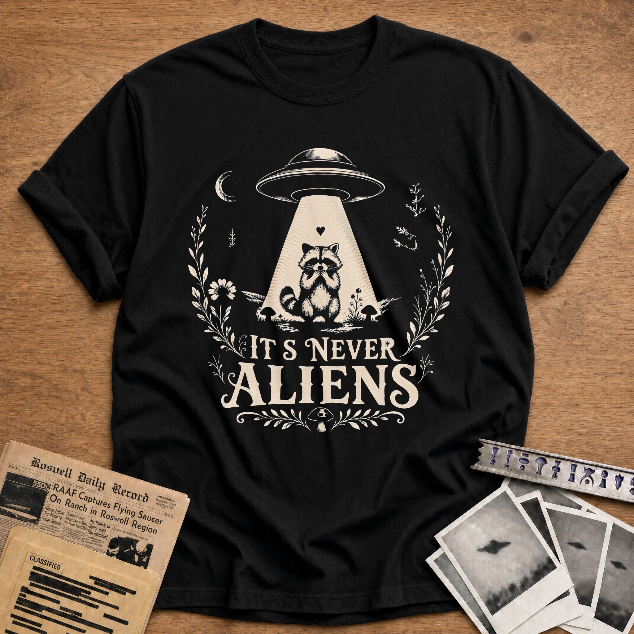 Its Never Aliens 01 - Black