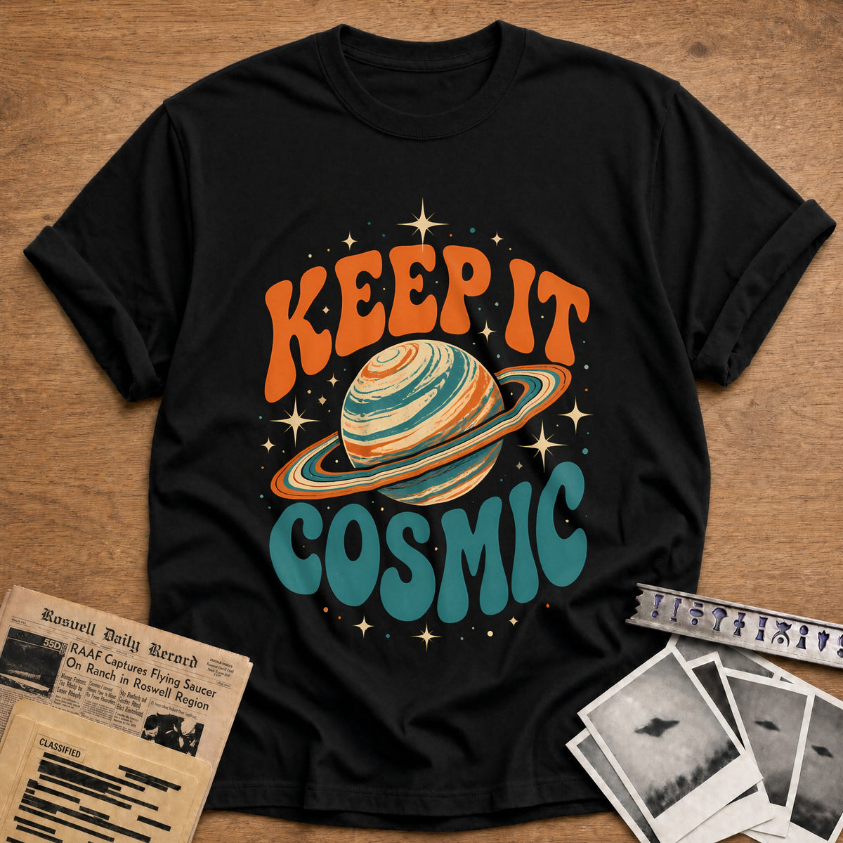 Keep It Cosmic 94 T-Shirt - Black
