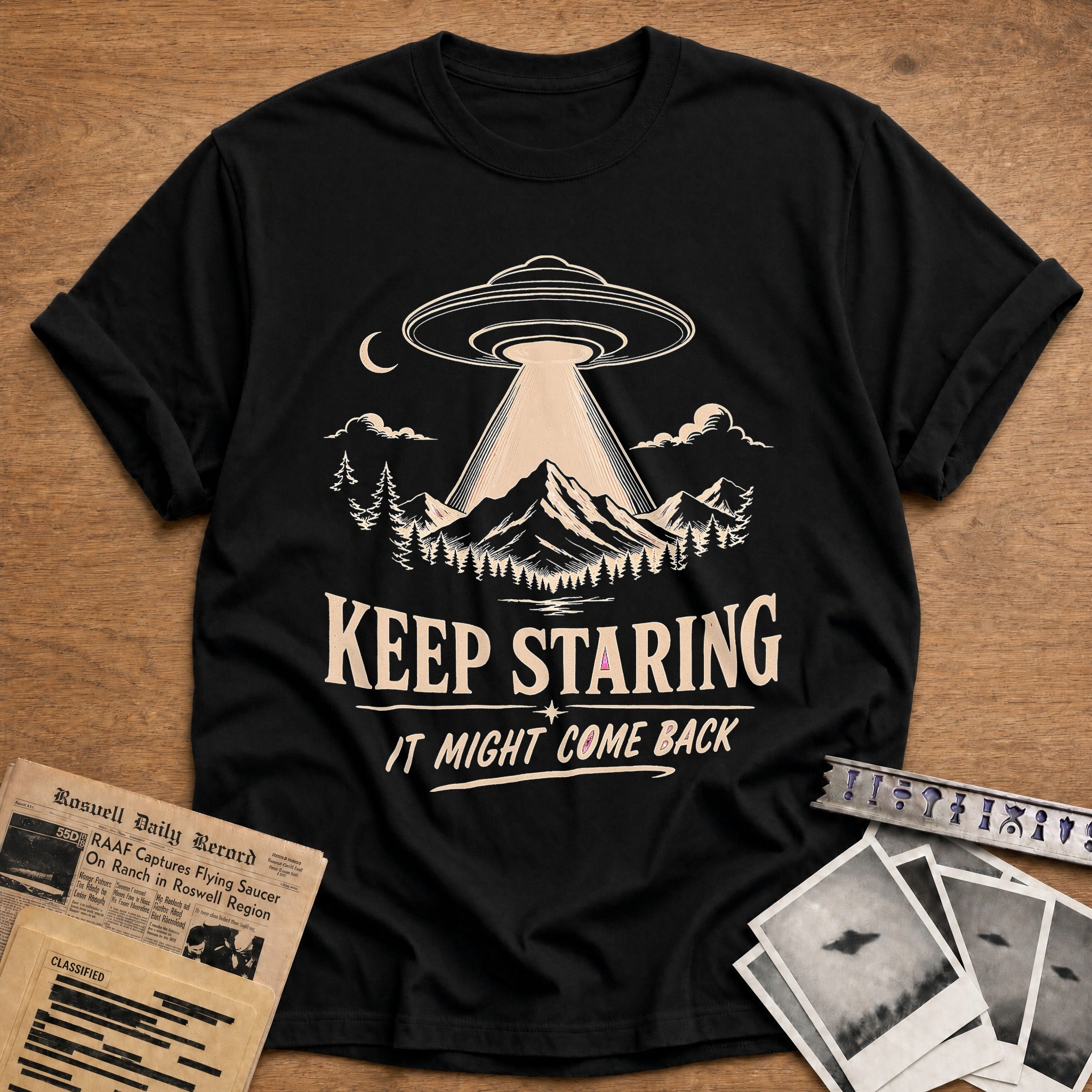 Keep Staring - Black