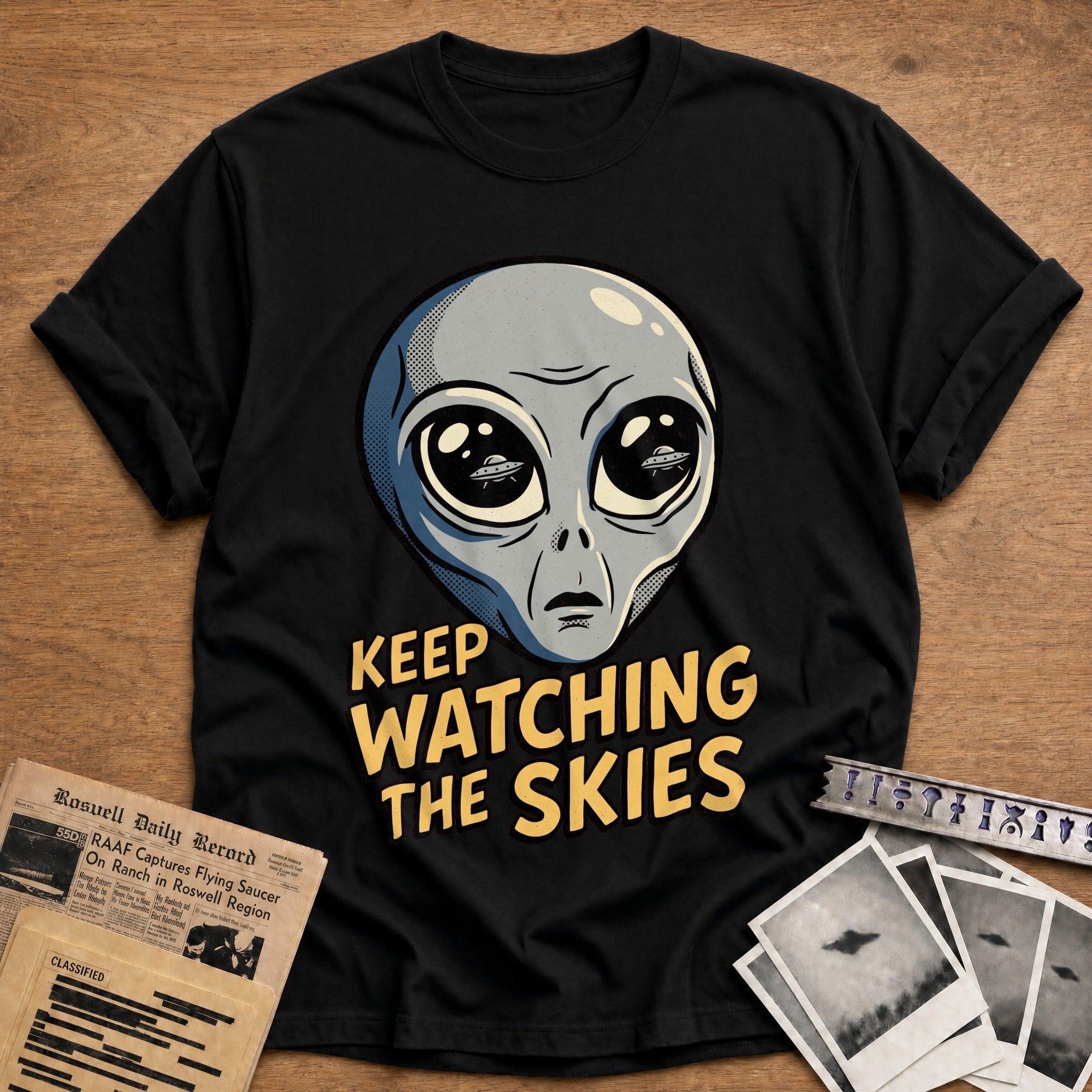 Keep Watching The Skies - Black
