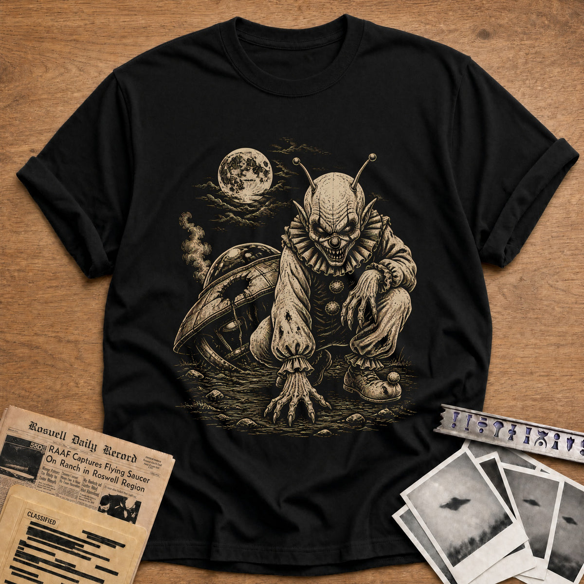 Mars Circus 28 T-Shirt - Black