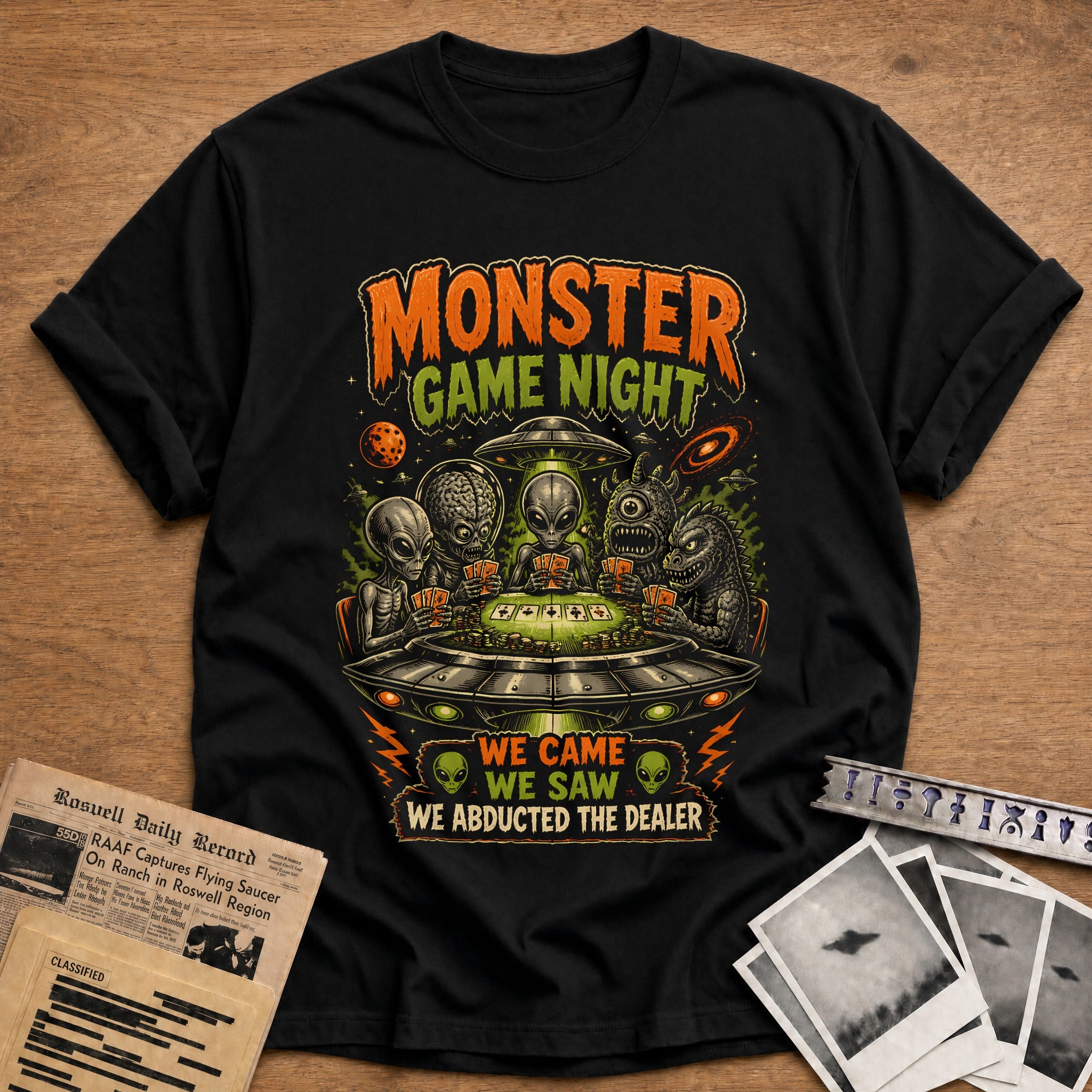 Monster Game Night 35 - Black