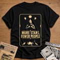 More Stars Fewer People - Black