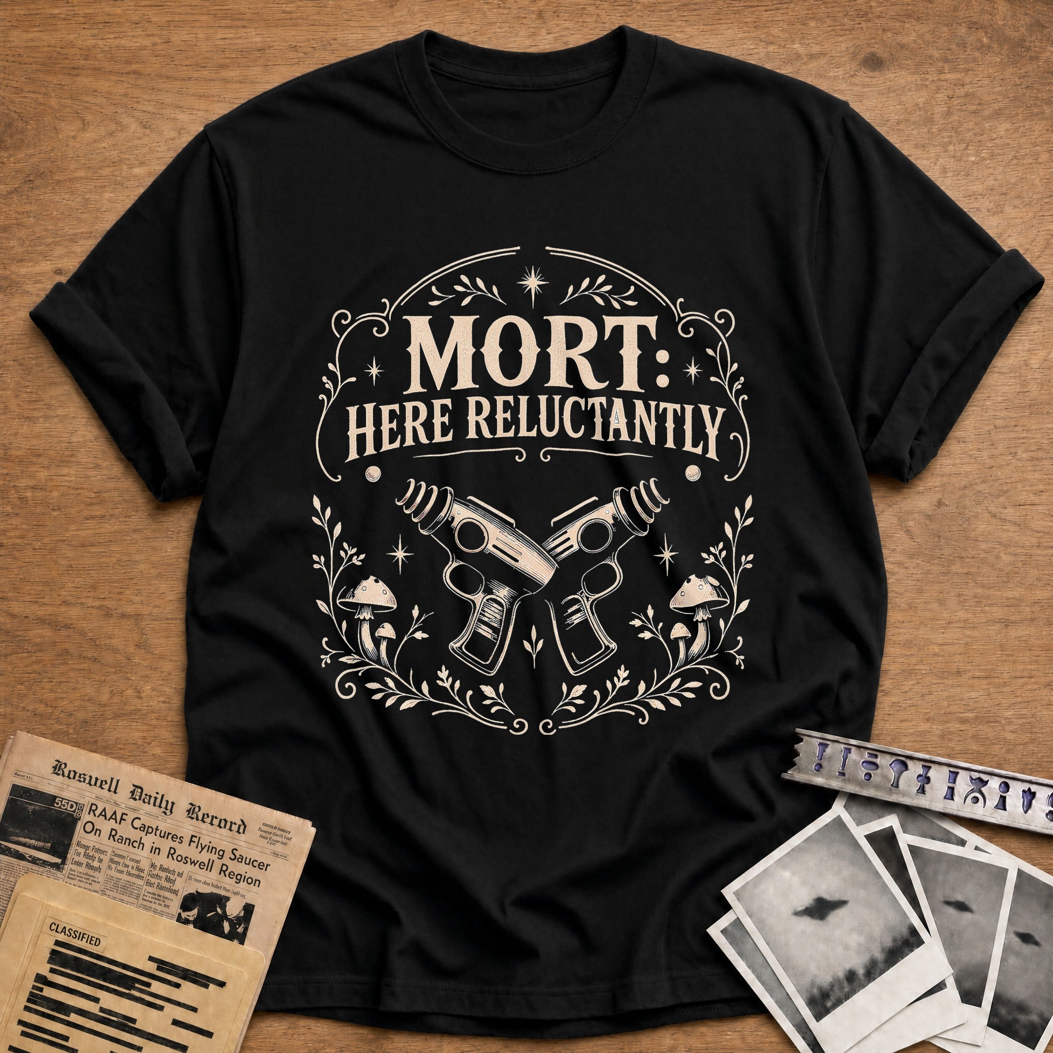 Mort Here Reluctantly 02 - Black