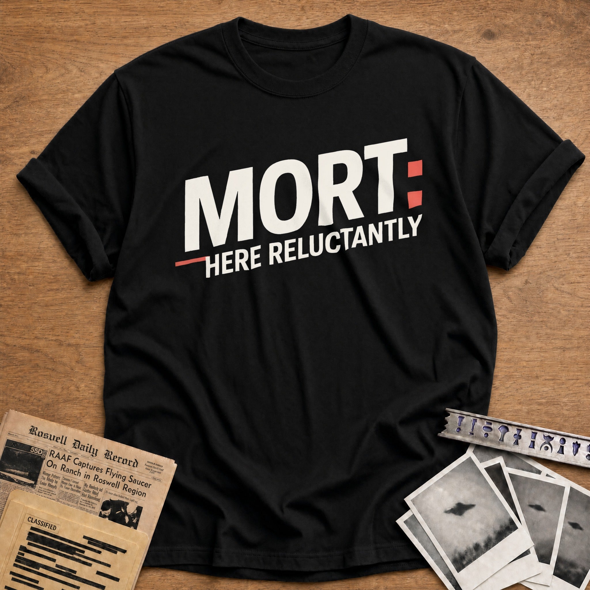 Mort Here Reluctantly 03 - Black