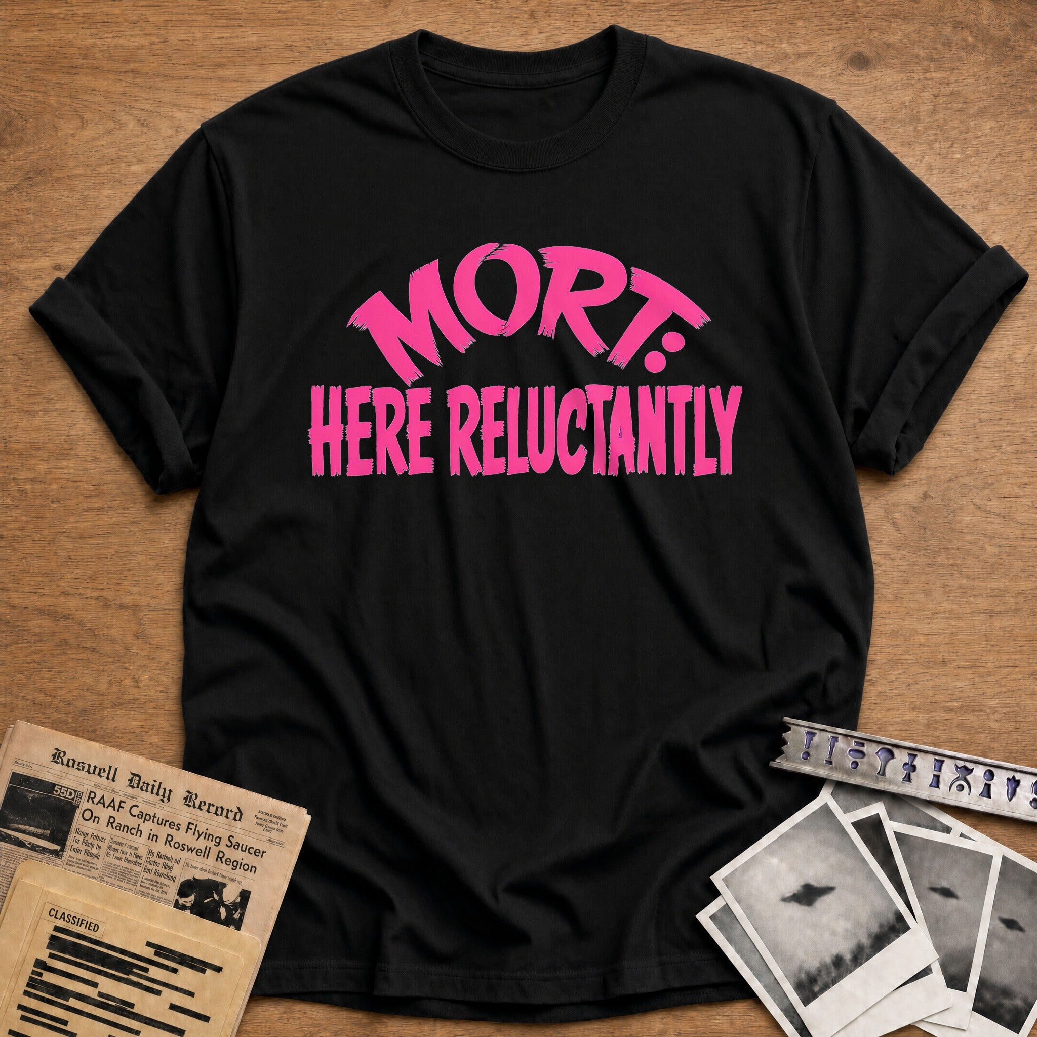 Mort Here Reluctantly 04 - Black