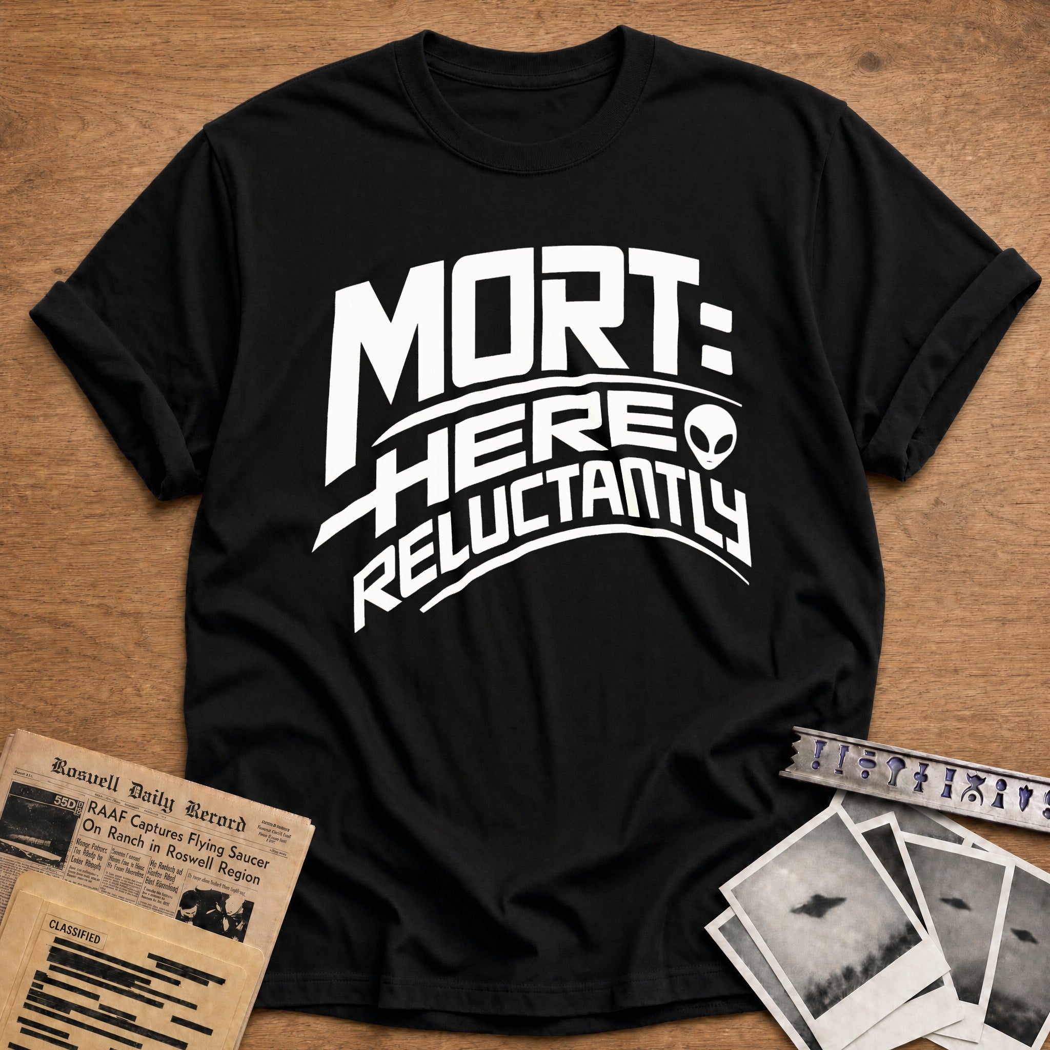 Mort Stopped By - Black