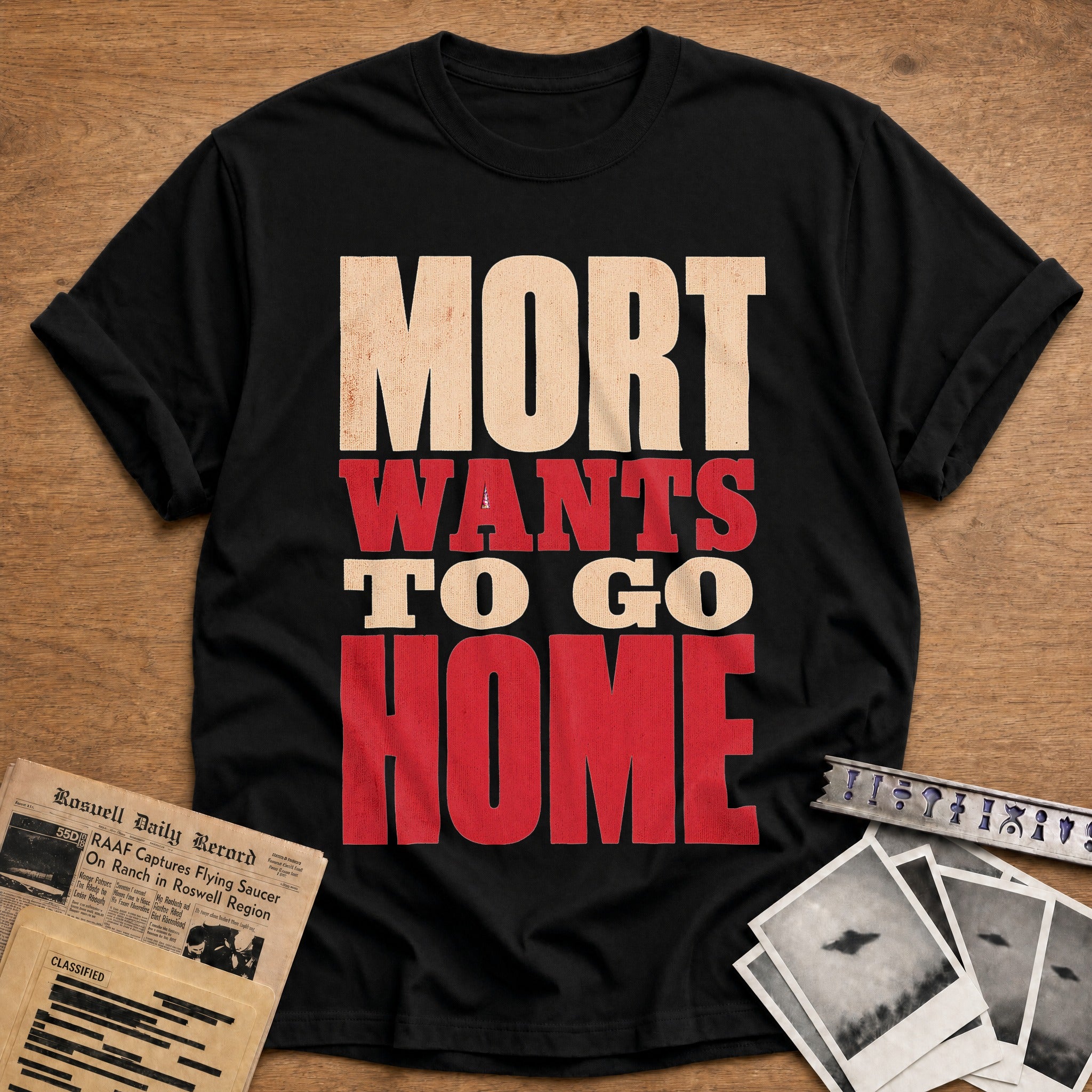 Mort Wants To Go Home 03 - Black