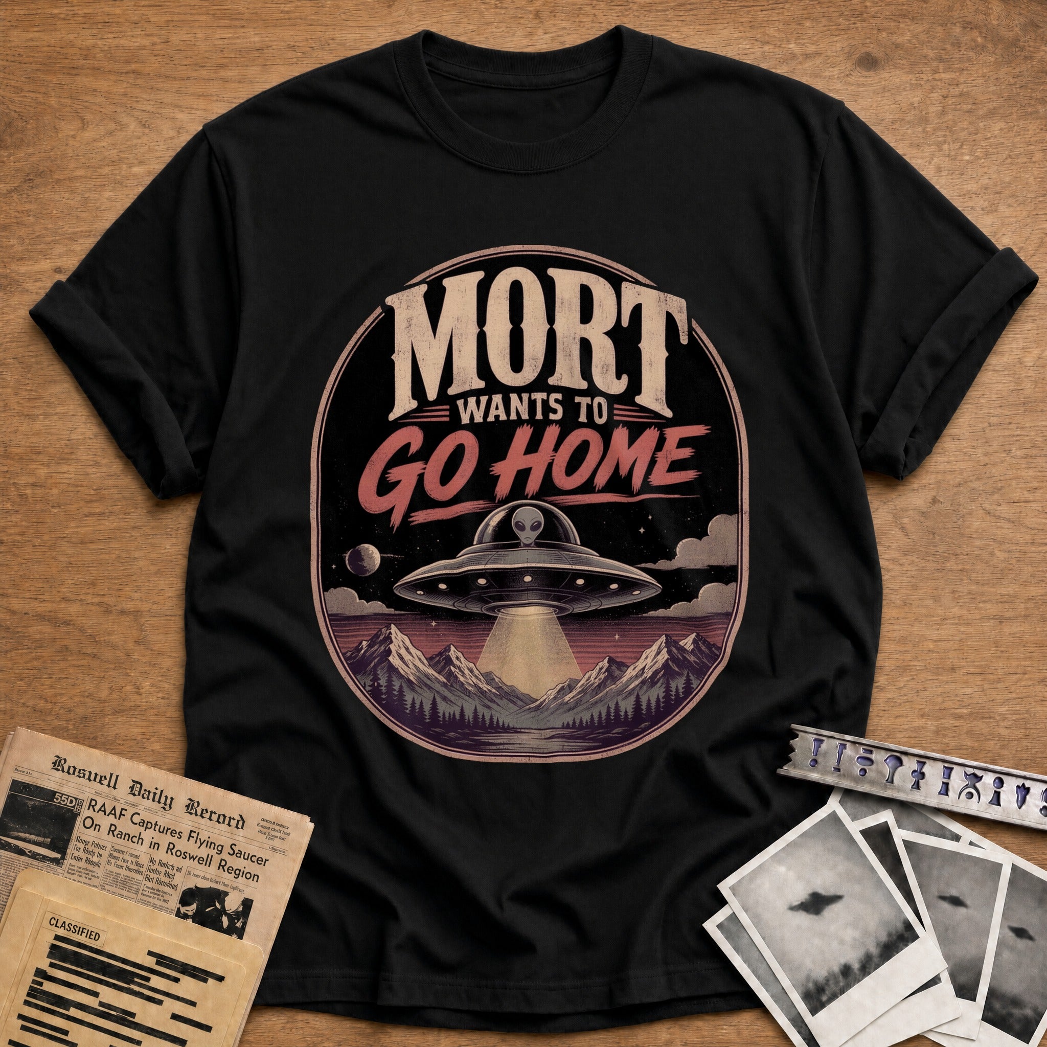 Mort Wants To Go Home 04 - Black