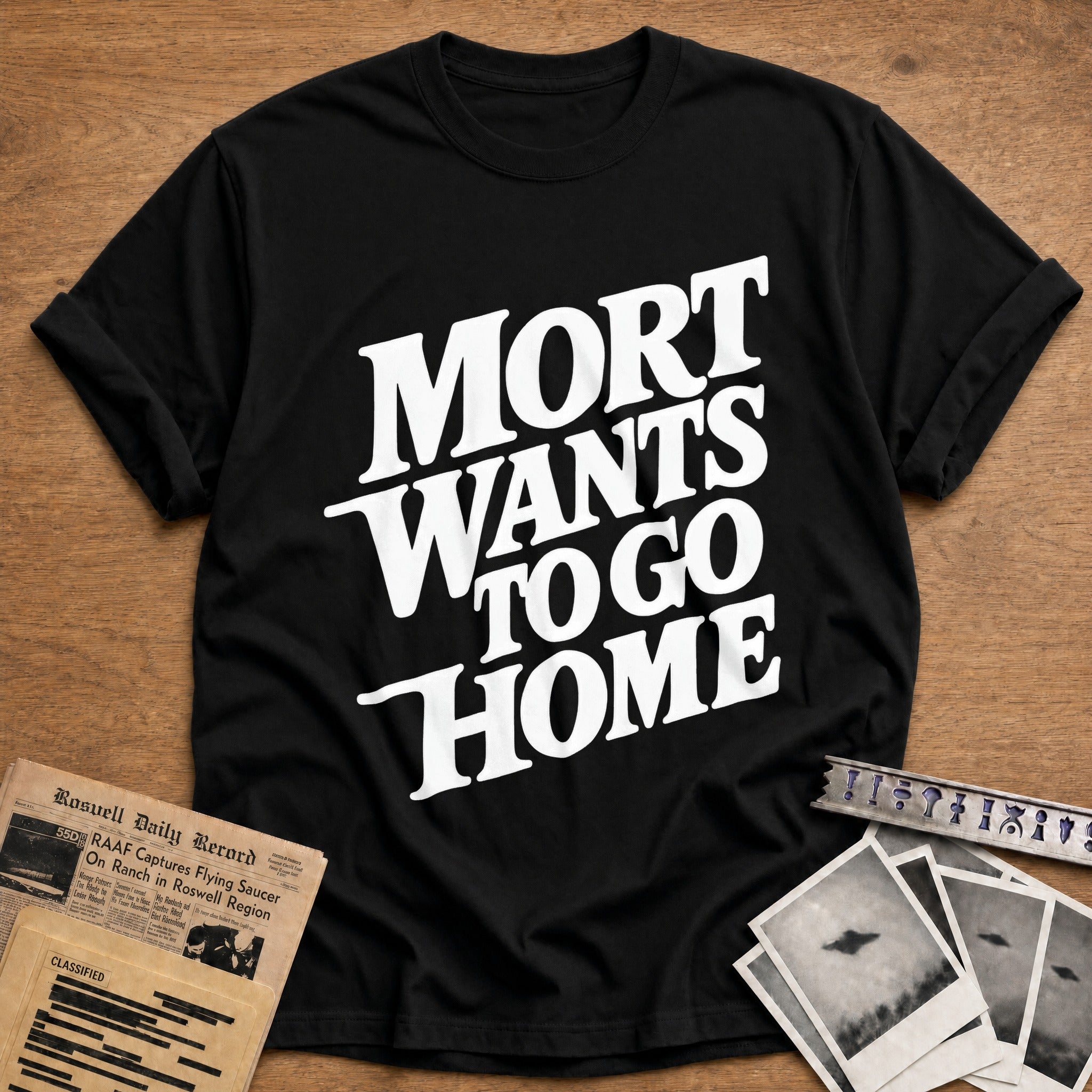 Mort Wants To Go Home 05 - Black