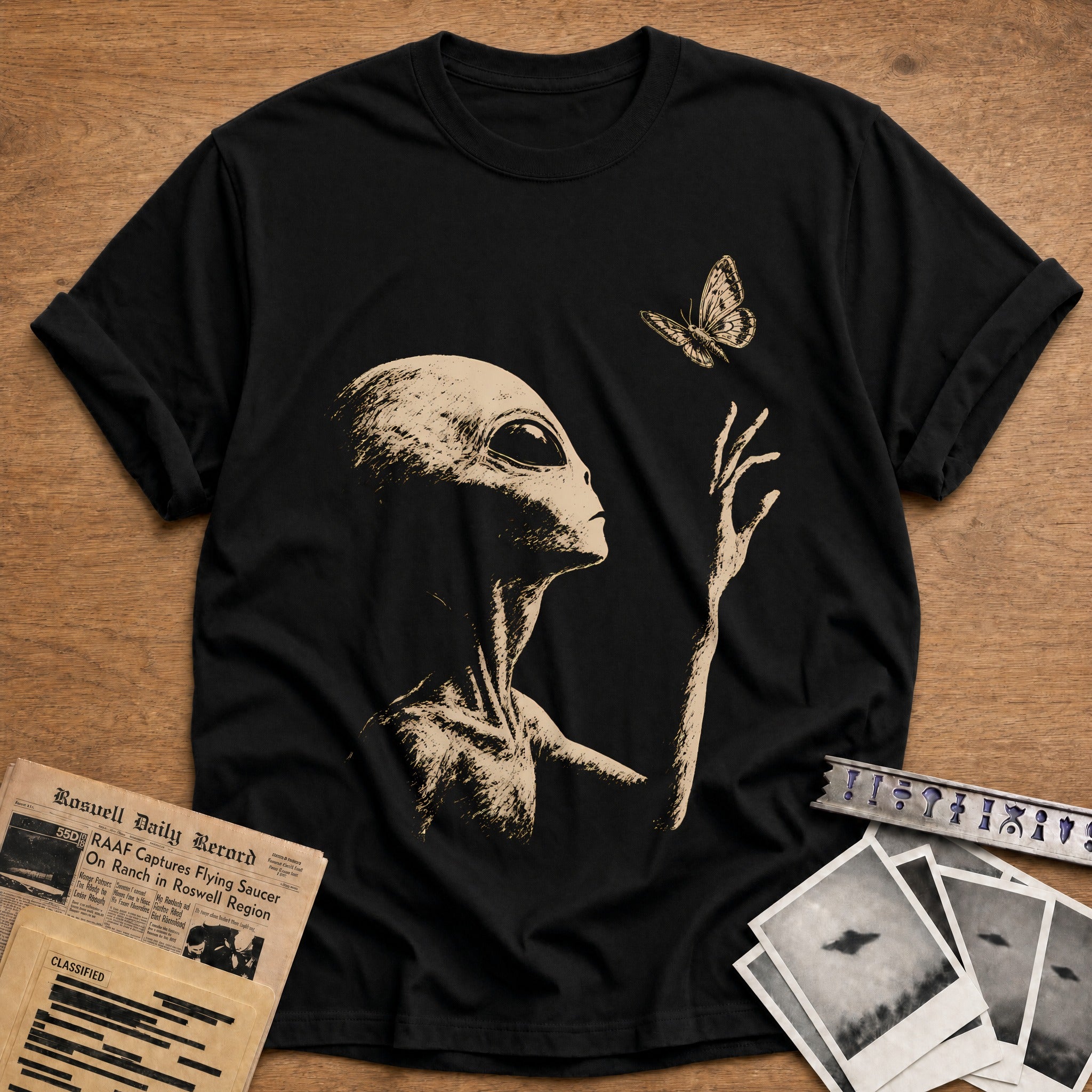 Moth 81 T-Shirt - Black