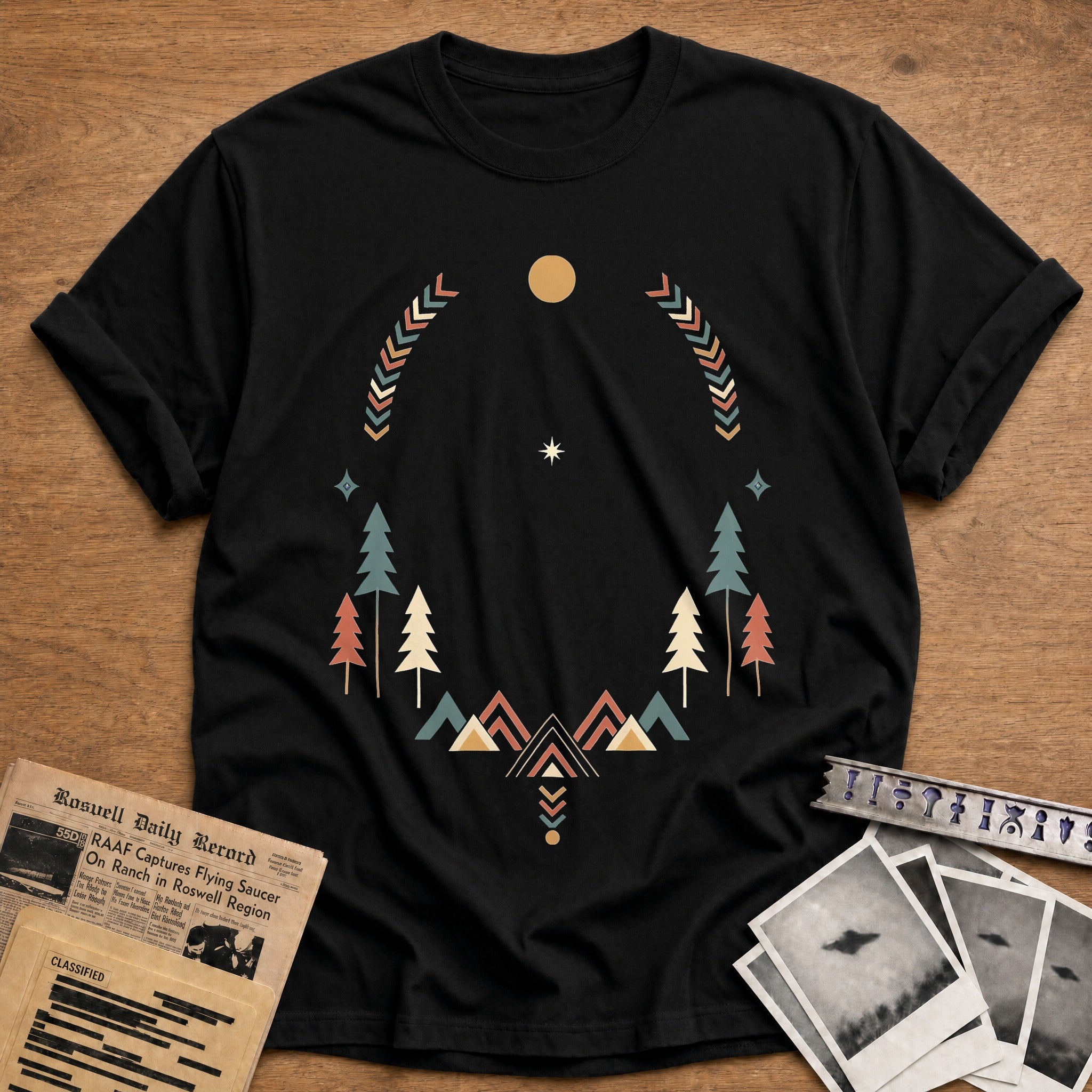 Mountain Circle - Black