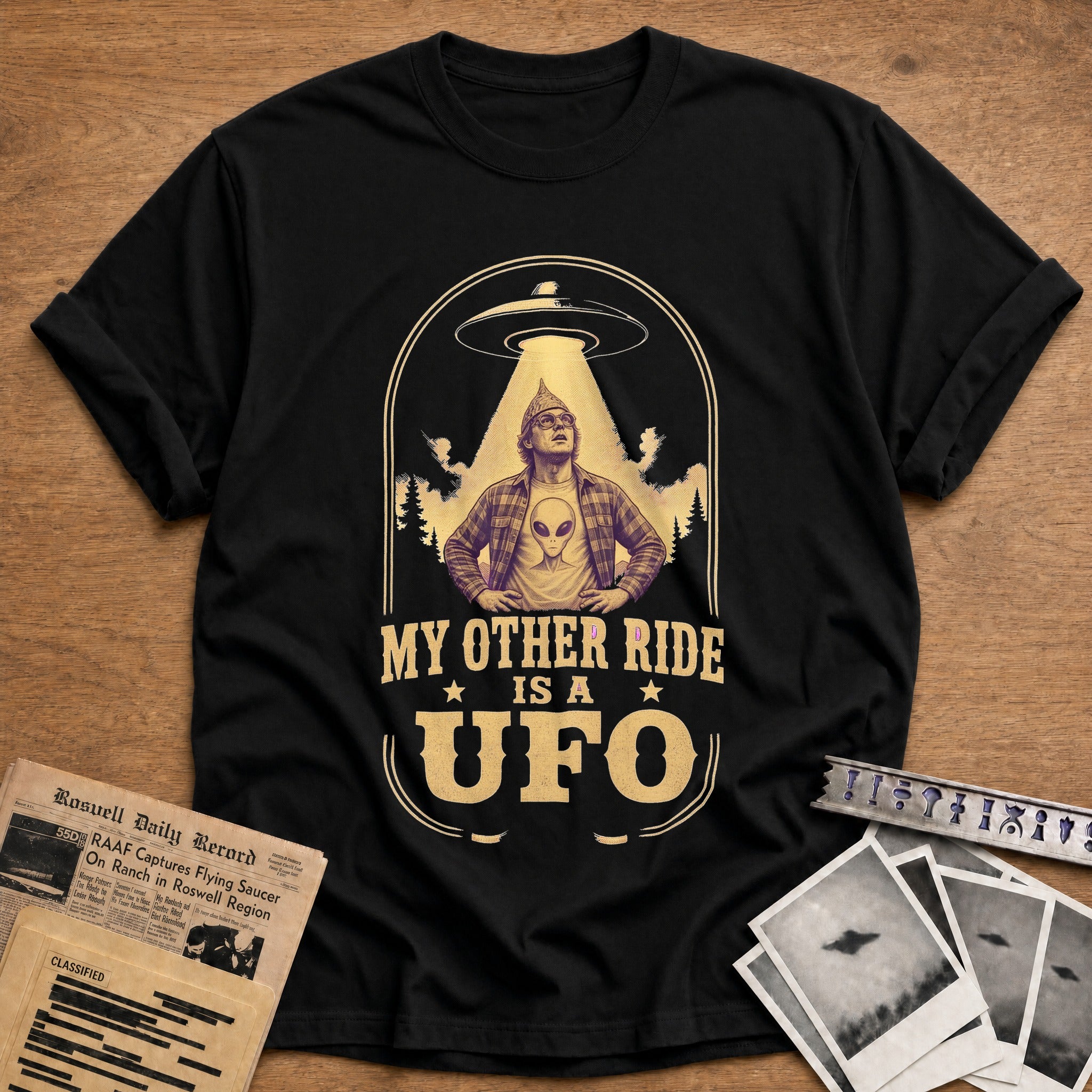 My Other Ride Is A Ufo 03 - Black