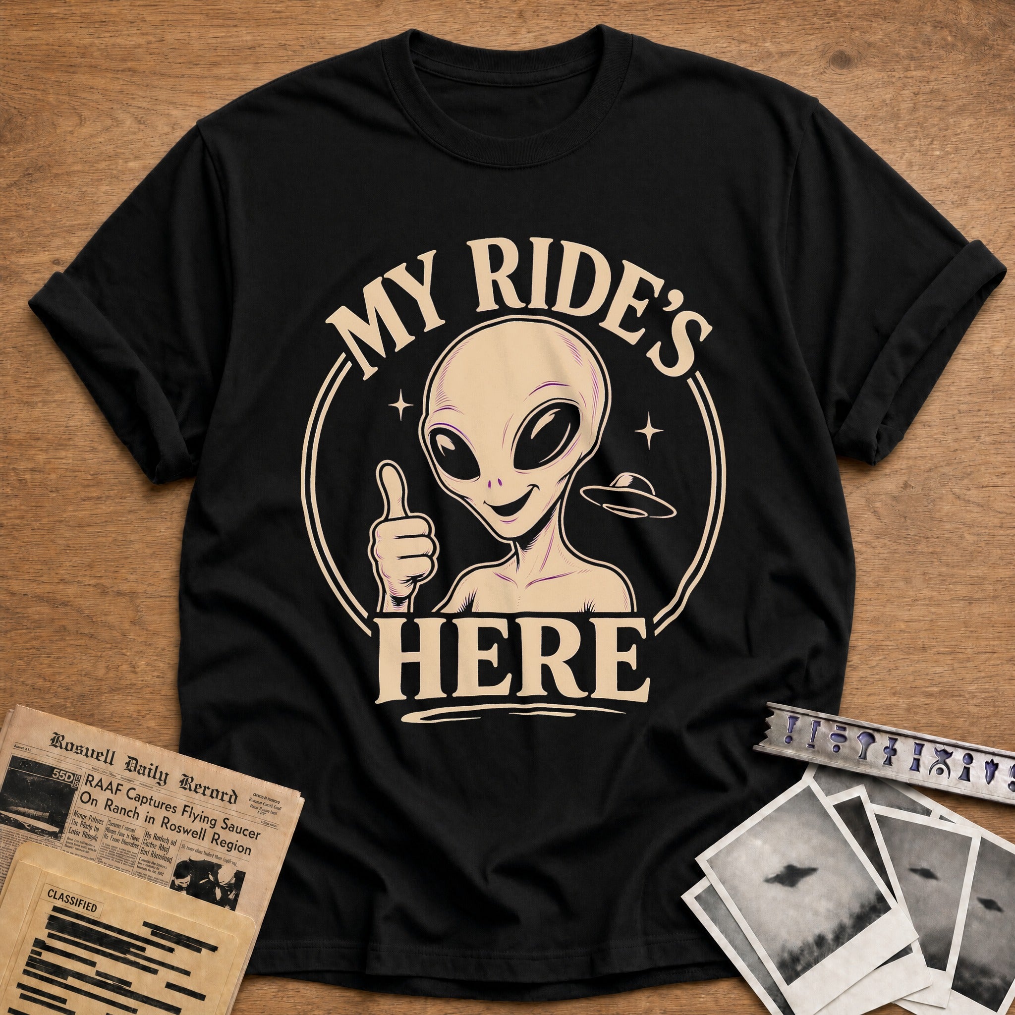 My Rides Here - Black