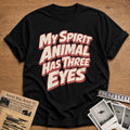 My Spirit Animal Has Three Eyes 01 - Black
